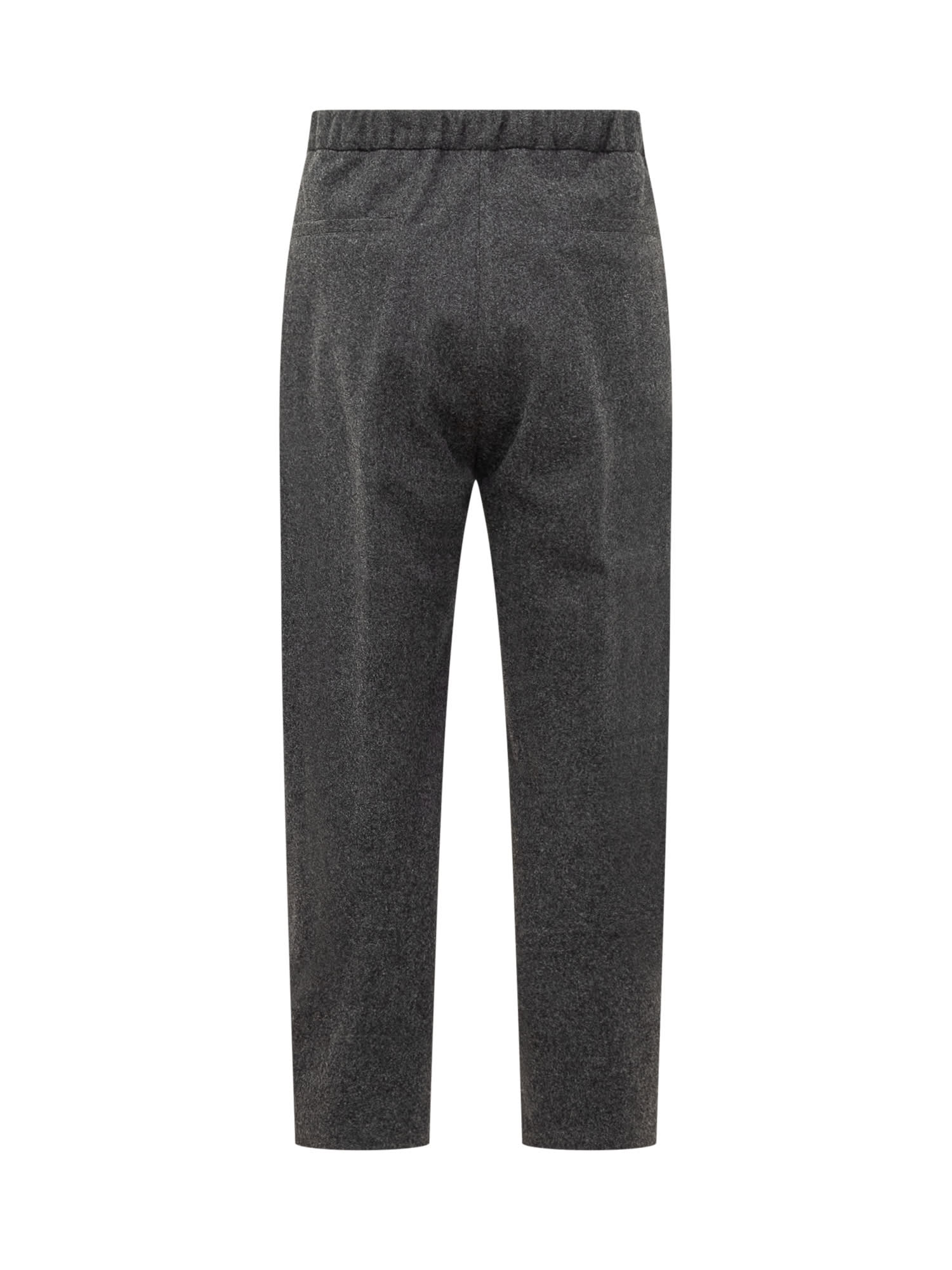 Shop Jil Sander Trouser 233 In Lava Stone