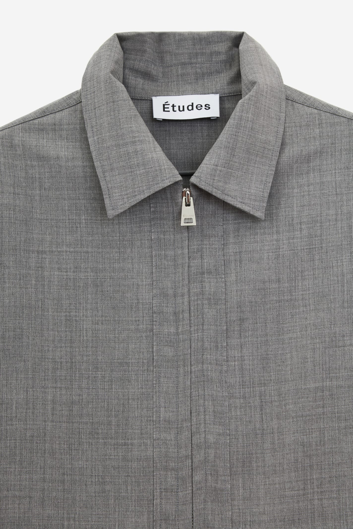 Shop Etudes Studio Zenith Shirt In Grey