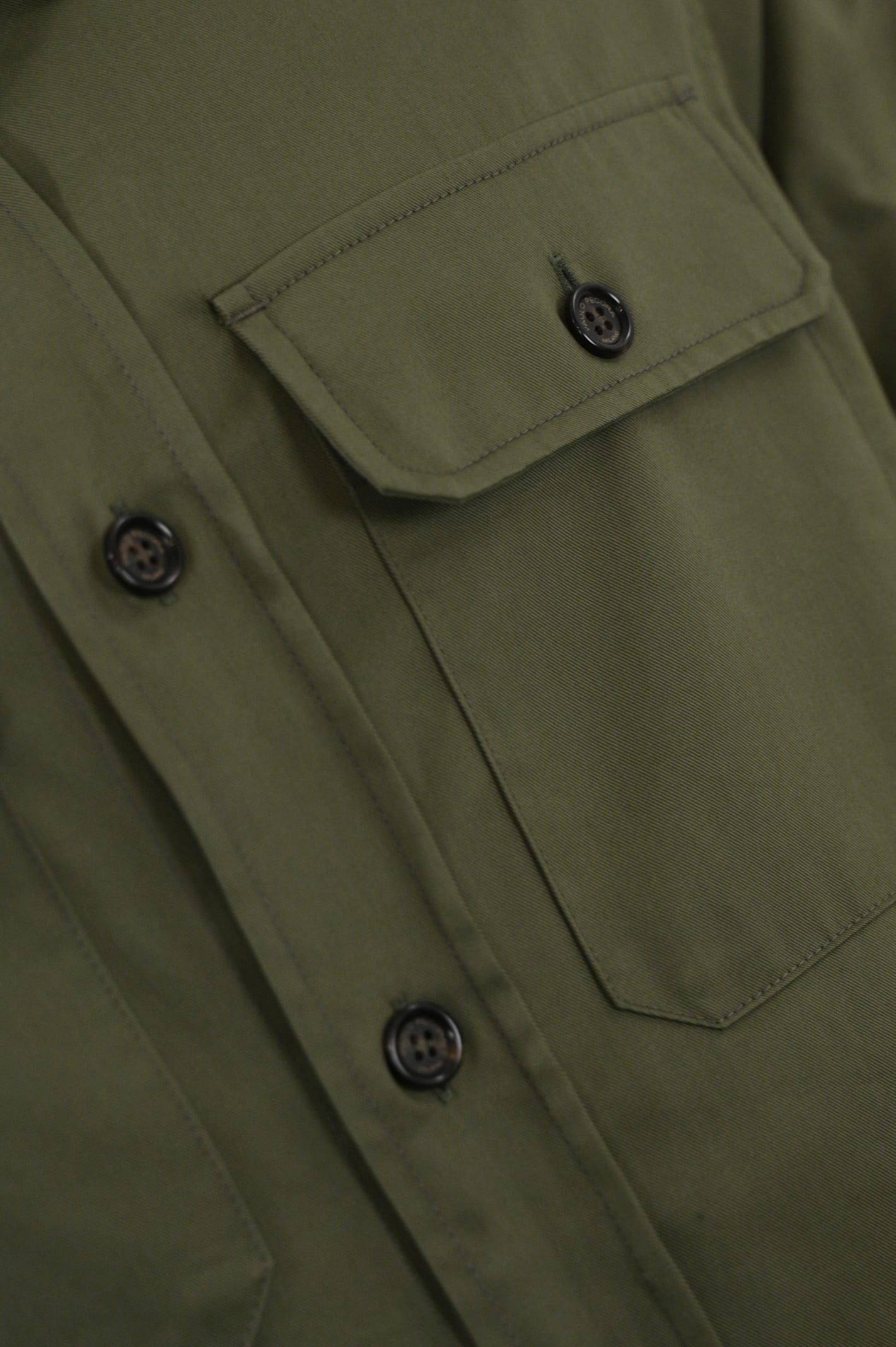 PAOLO PECORA OVERSHIRT IN MIXED COTTON FABRIC