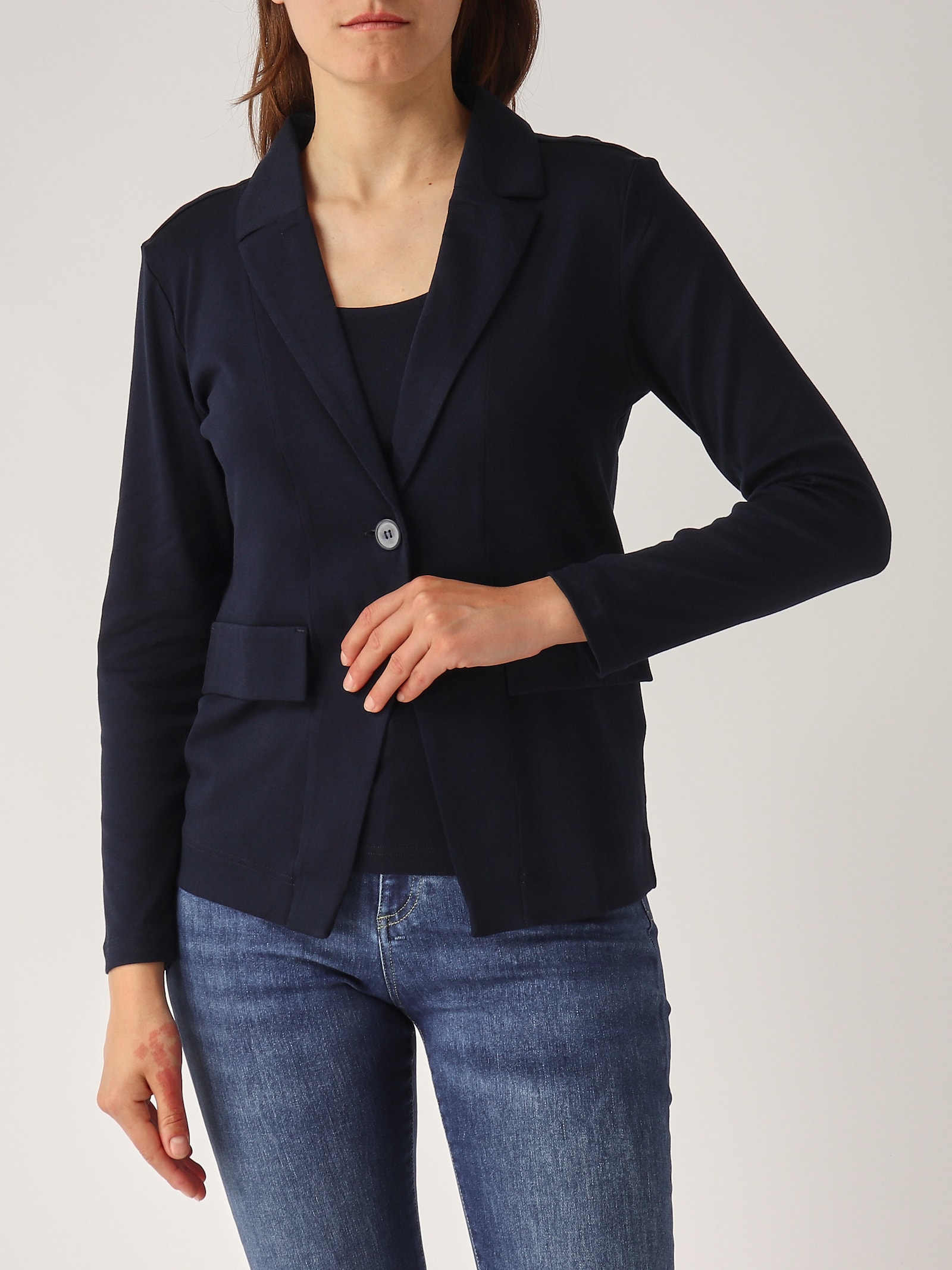 Gran Sasso Twinset Giacchina+canotta Jacket In Blue