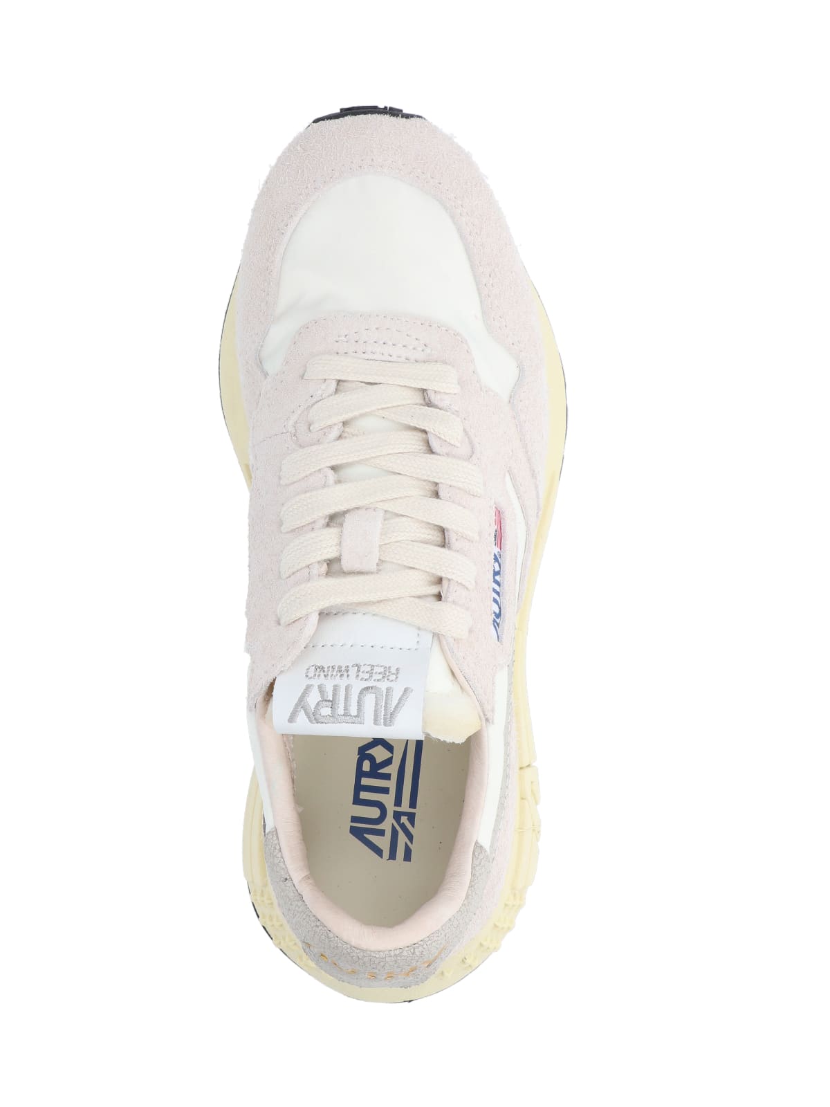 Shop Autry Reelwind Low Sneakers In Gray