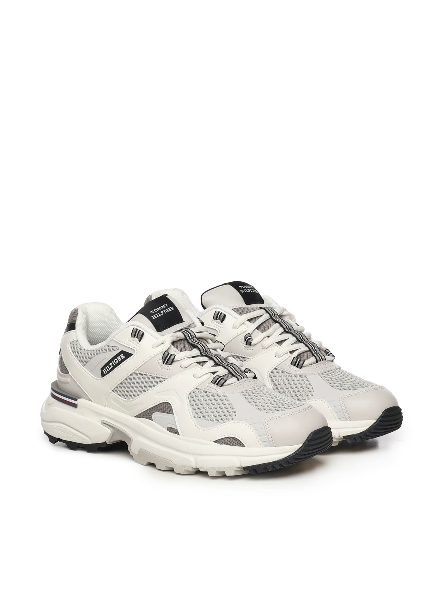 Tommy Hilfiger Chunky Hilfiger Monotype Sneakers In Animal Print