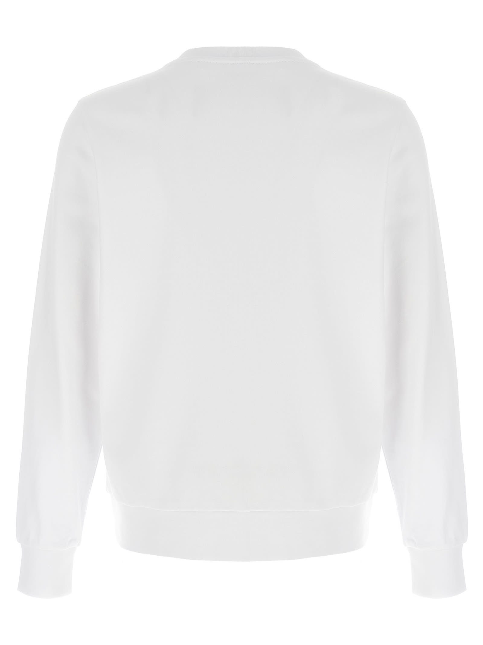 Hugo Boss Soleri 120 Sweatshirt White In White