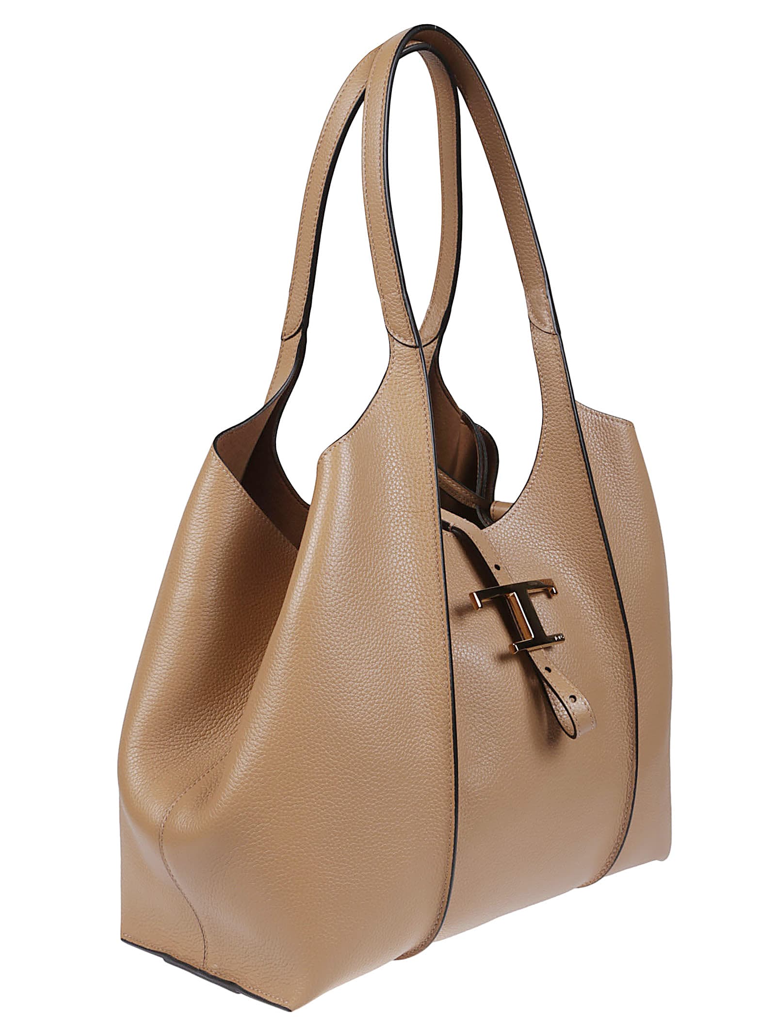 Tod's Small Tsb Shopping Bag In Brown