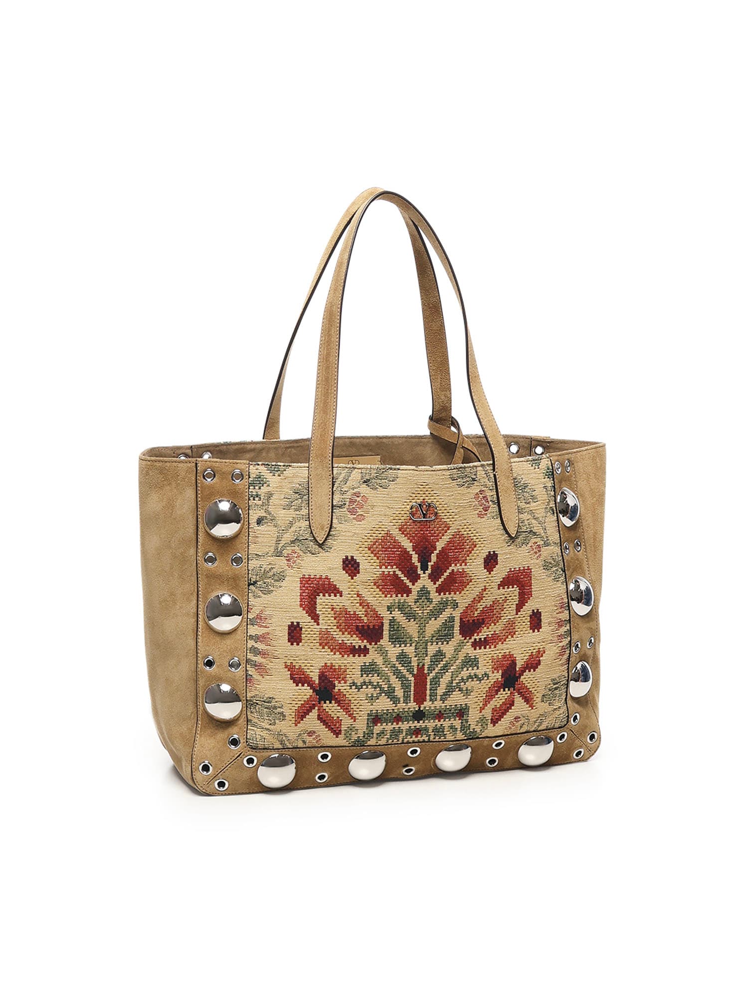 Valentino Nellcôte Tote Bag In Multi