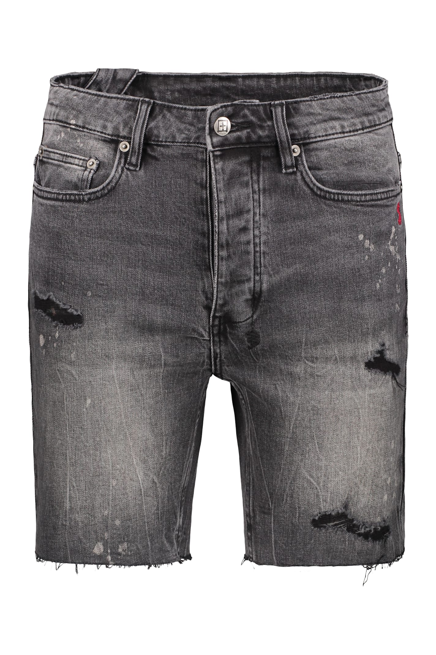 Denim Bermuda Shorts