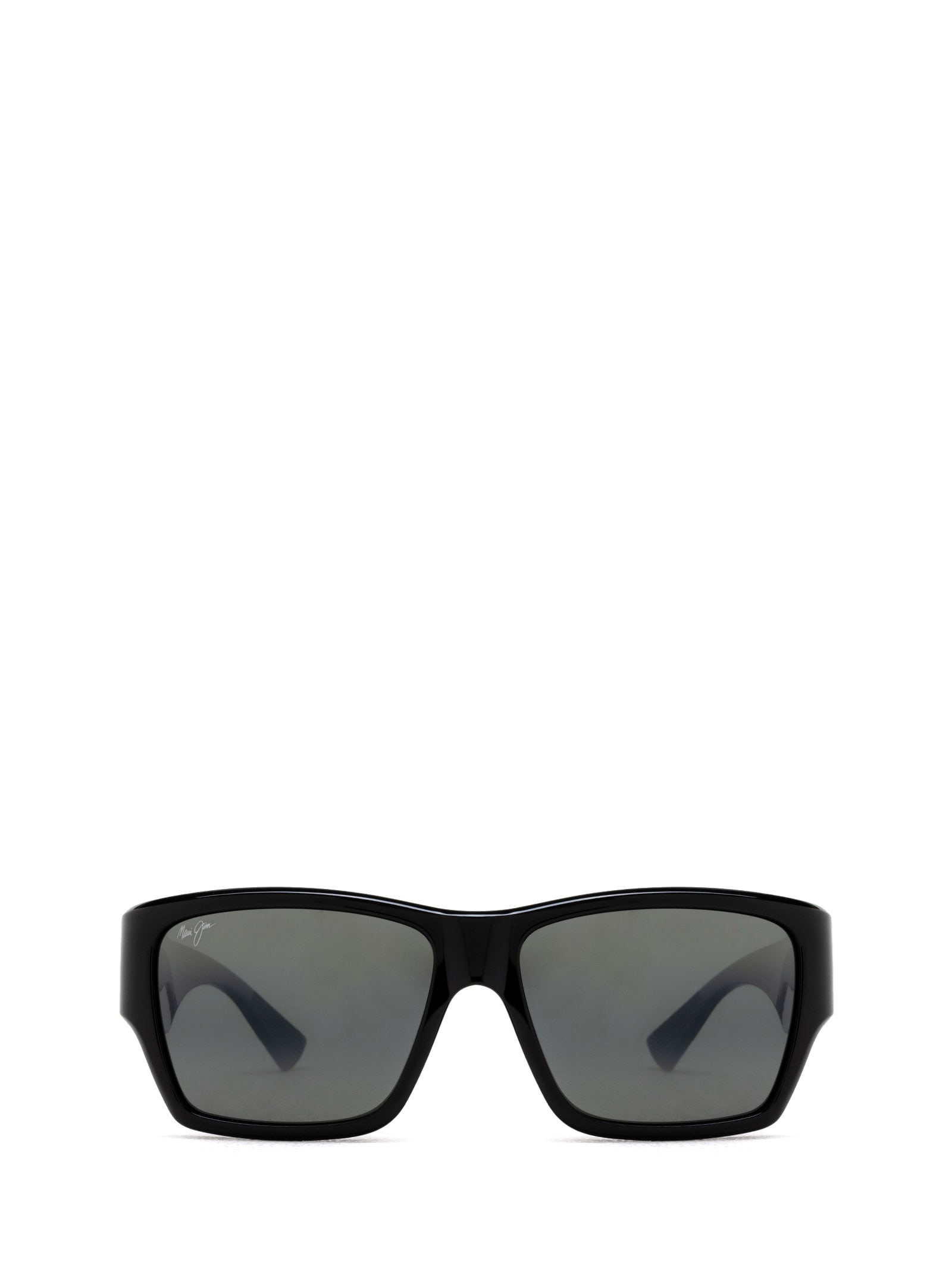 Shop Maui Jim Mj614 Shiny Black Sunglasses