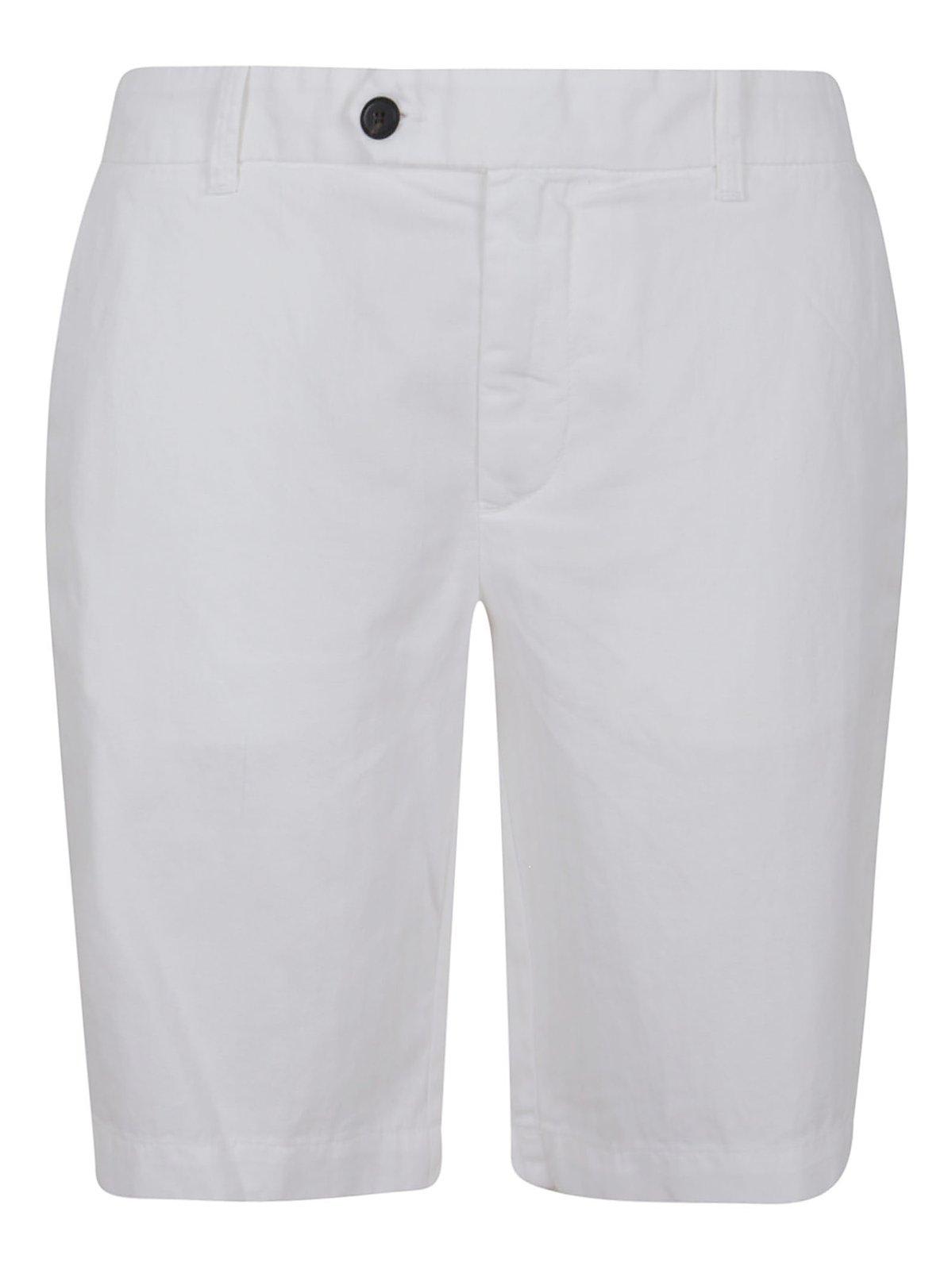 Button Detailed Mid-rise Shorts