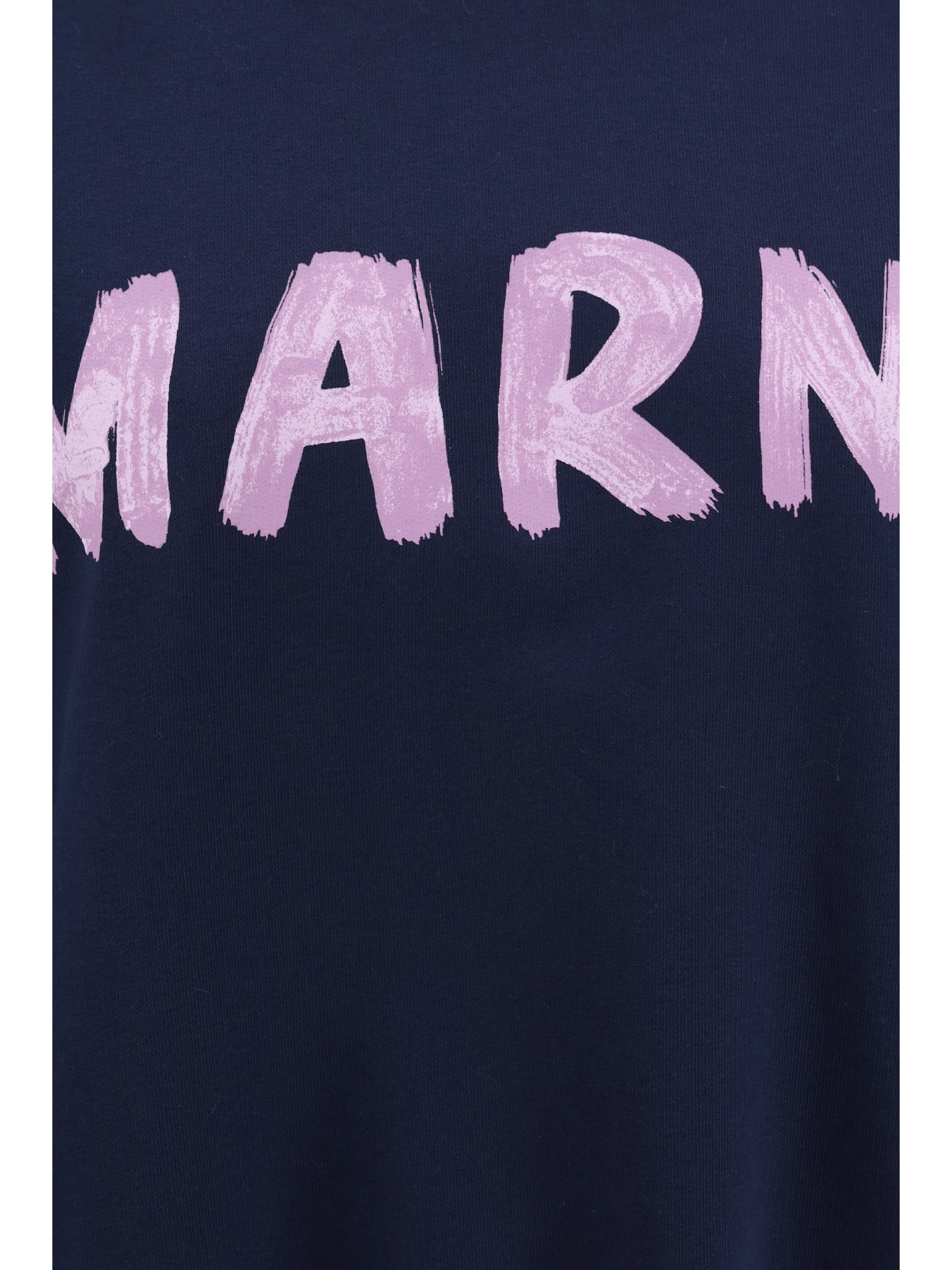 Shop Marni Sweatshirt In Blue