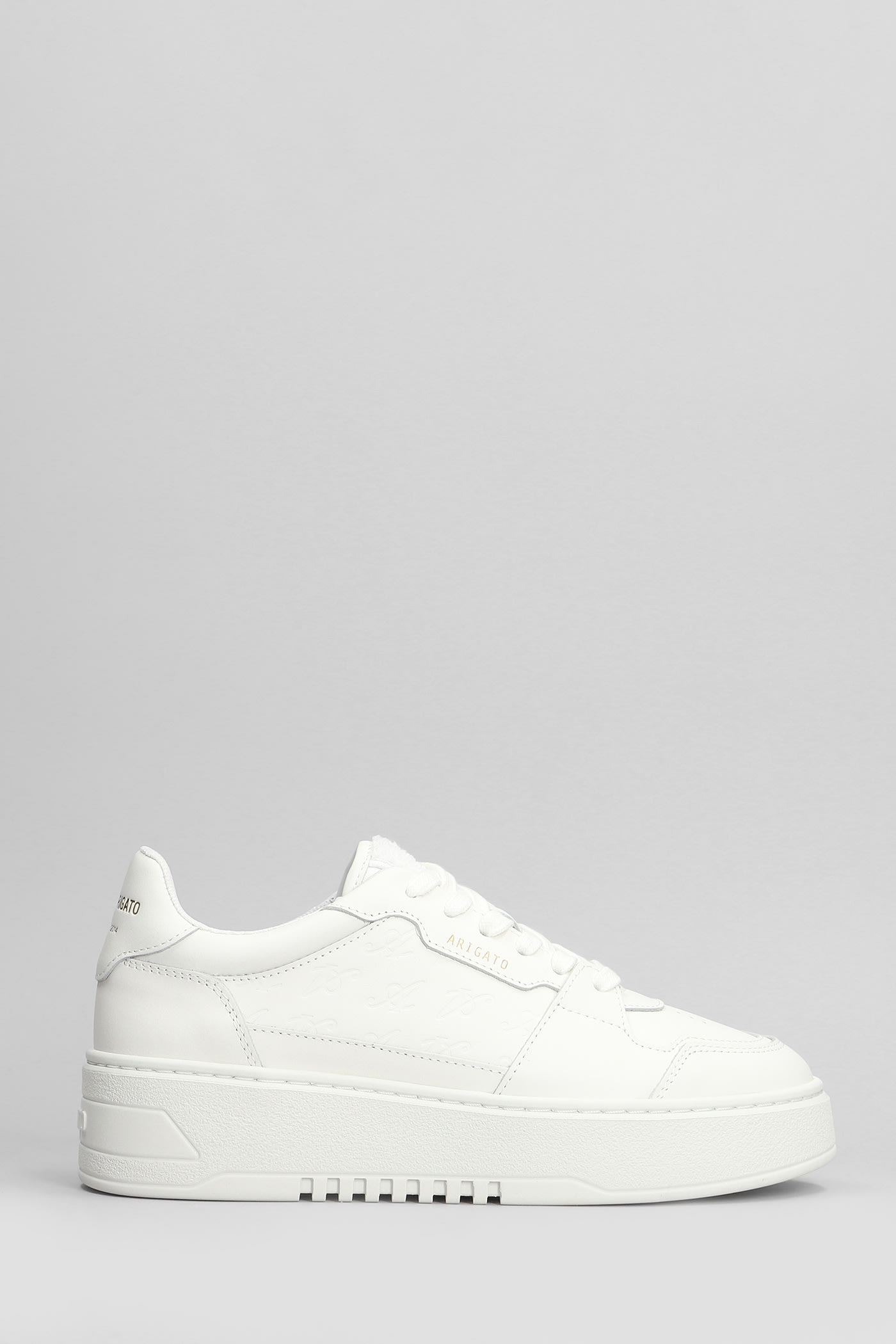 Orbit Neo Sneakers In White Leather