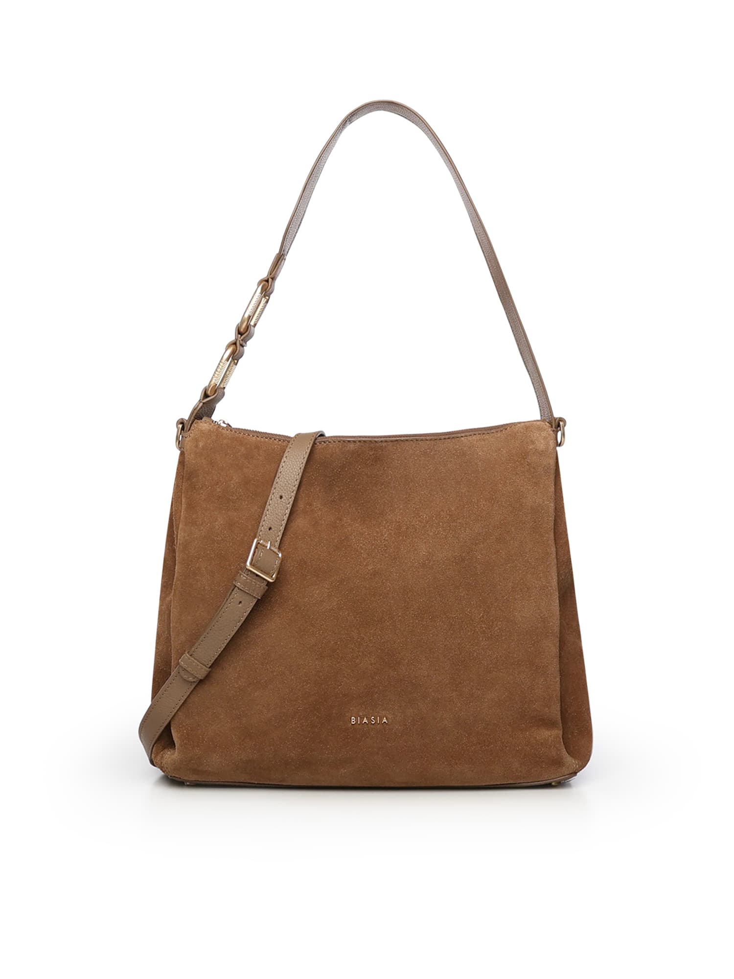 Biasia Detachable-strap Shoulder Bag In Brown