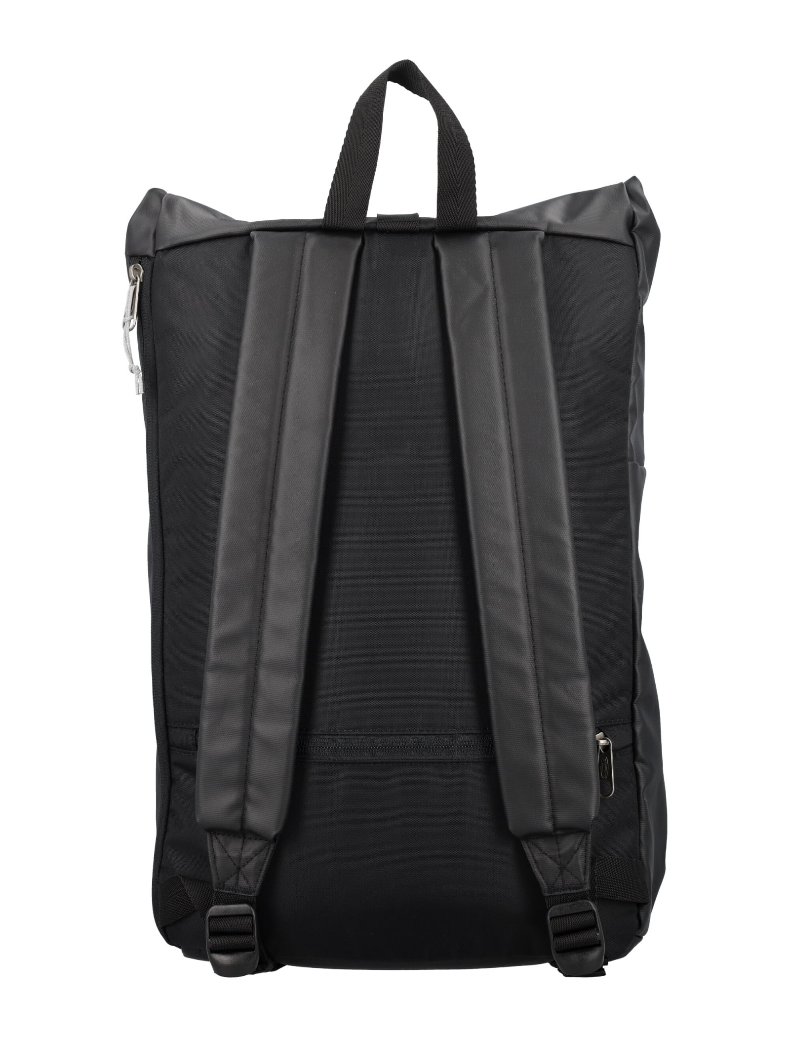 Shop Eastpak Up Roll Backpack In Tarp Black