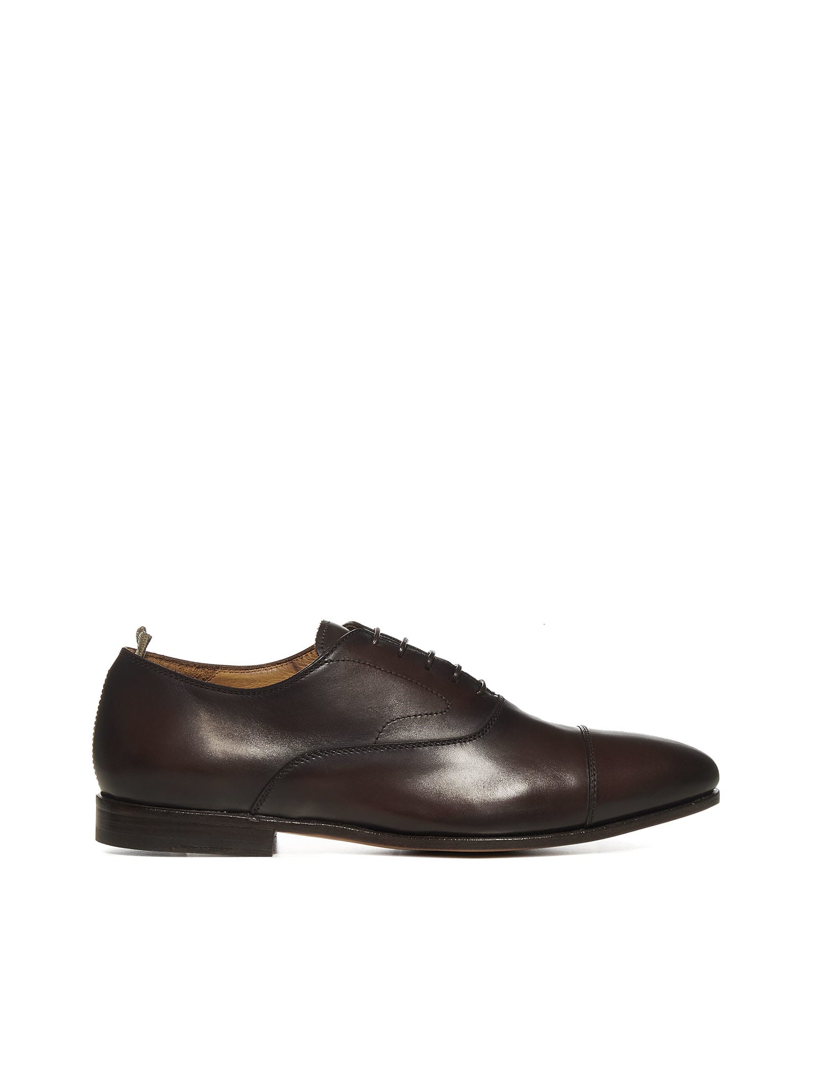 Officine Creative Revien 207 Airbrushed Leather Oxford Shoes