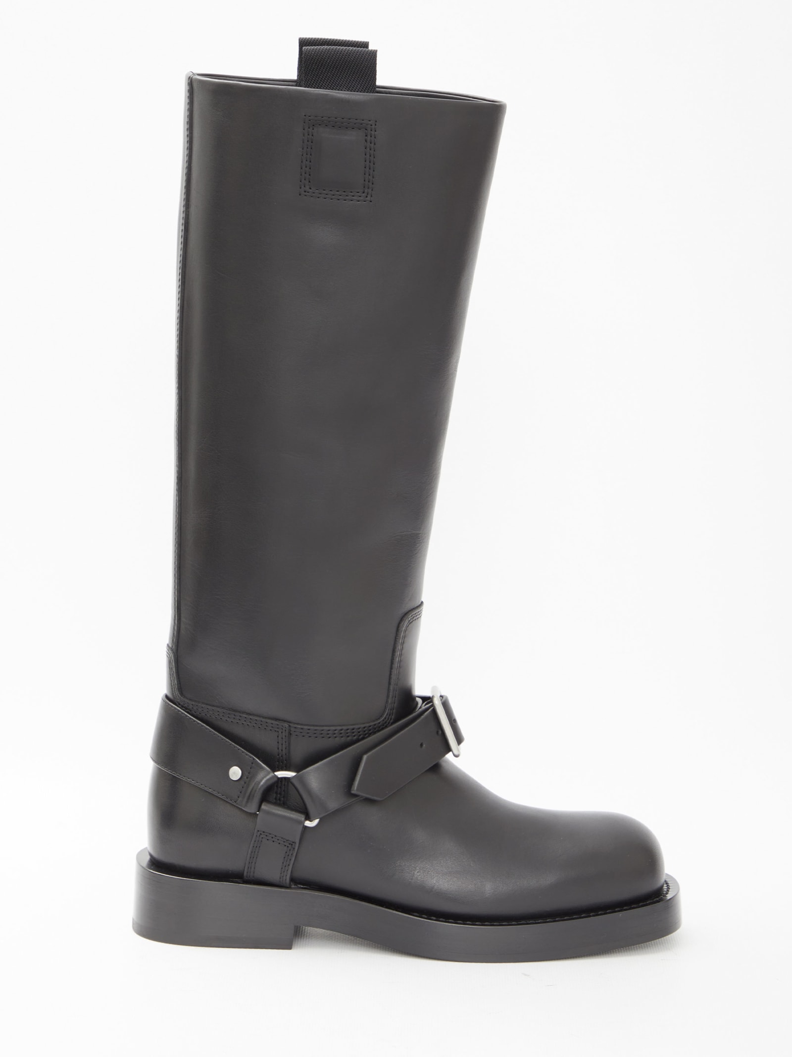 BURBERRY SADDLE HIGH BOOTS