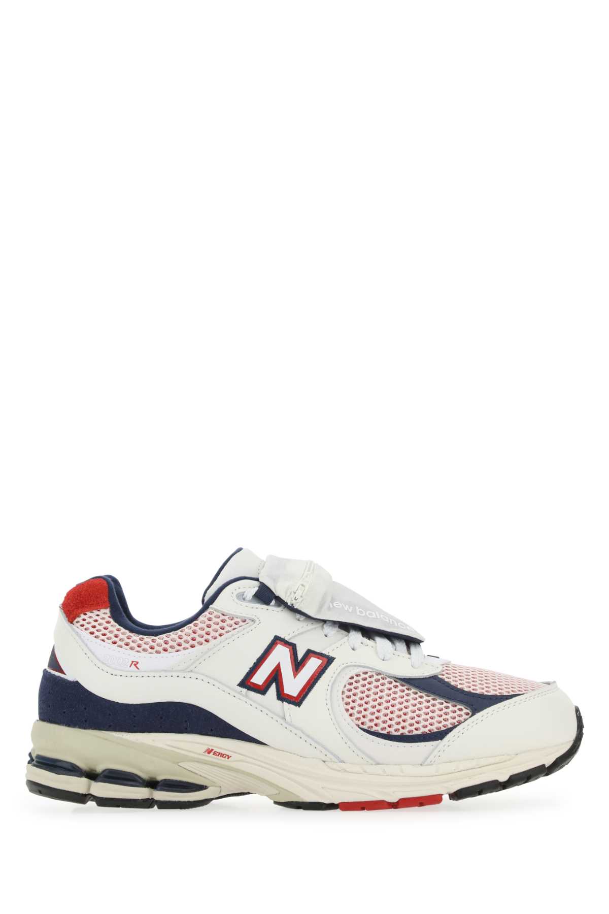 Shop New Balance Multicolor Leather And Mesh 2002r Sneakers In Seasalt