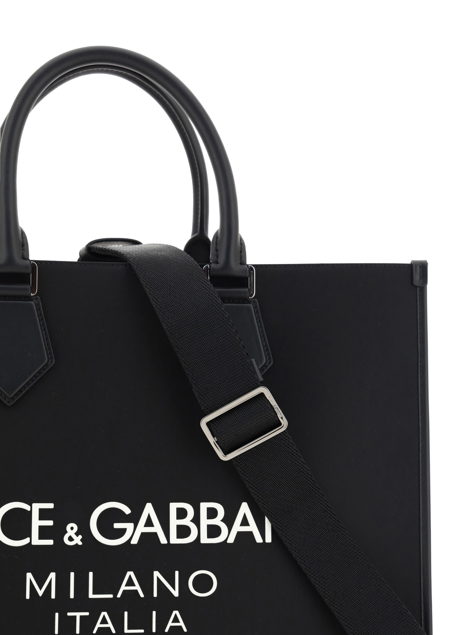 Shop Dolce & Gabbana Tote Bag In Black