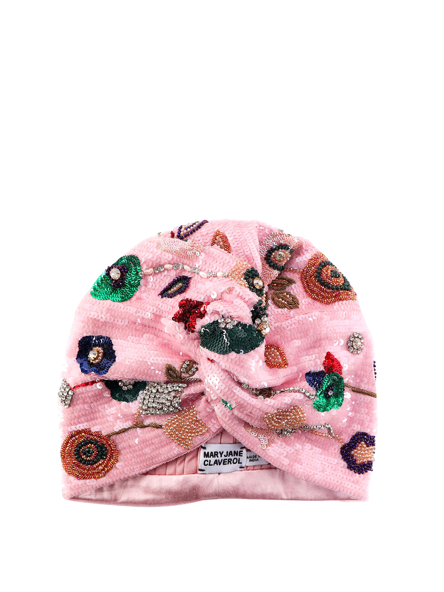 Mary Jane Claverol Turban In Pink