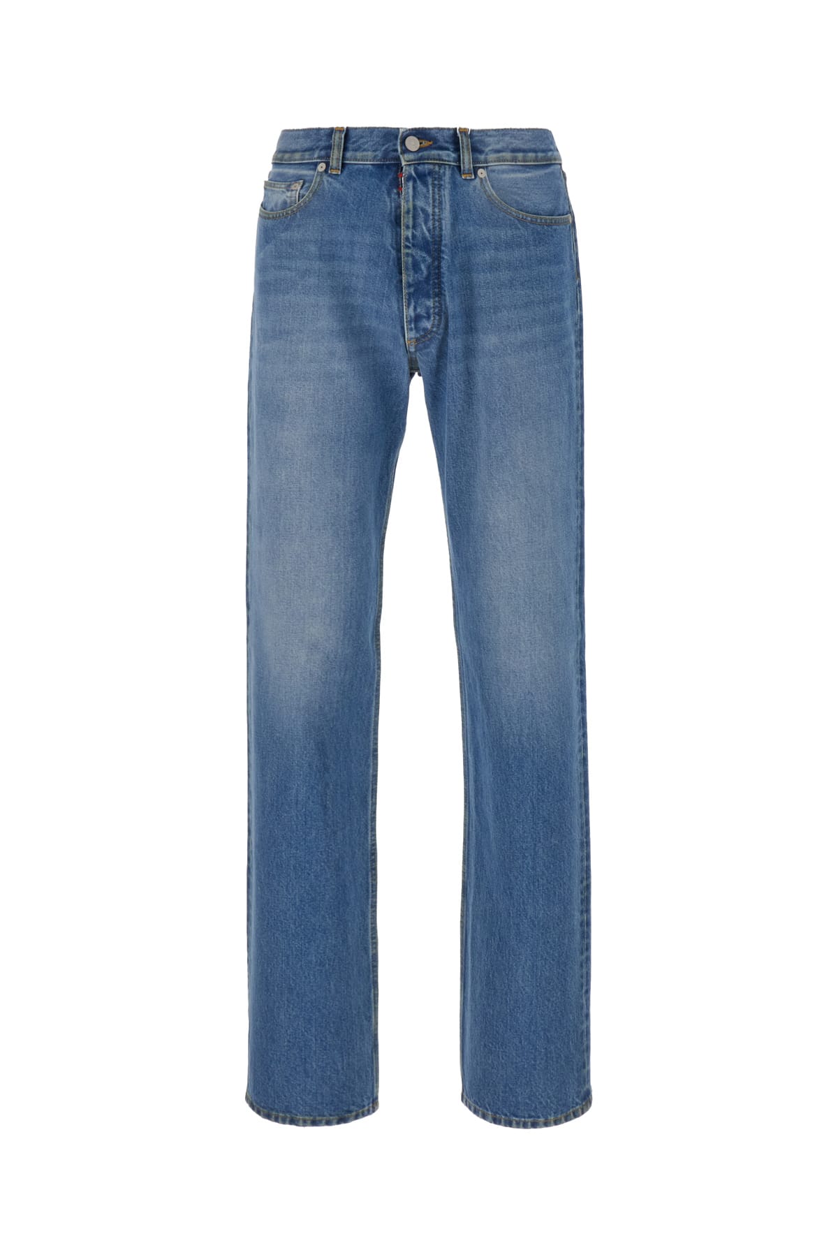 Shop Maison Margiela Denim Jeans In 966