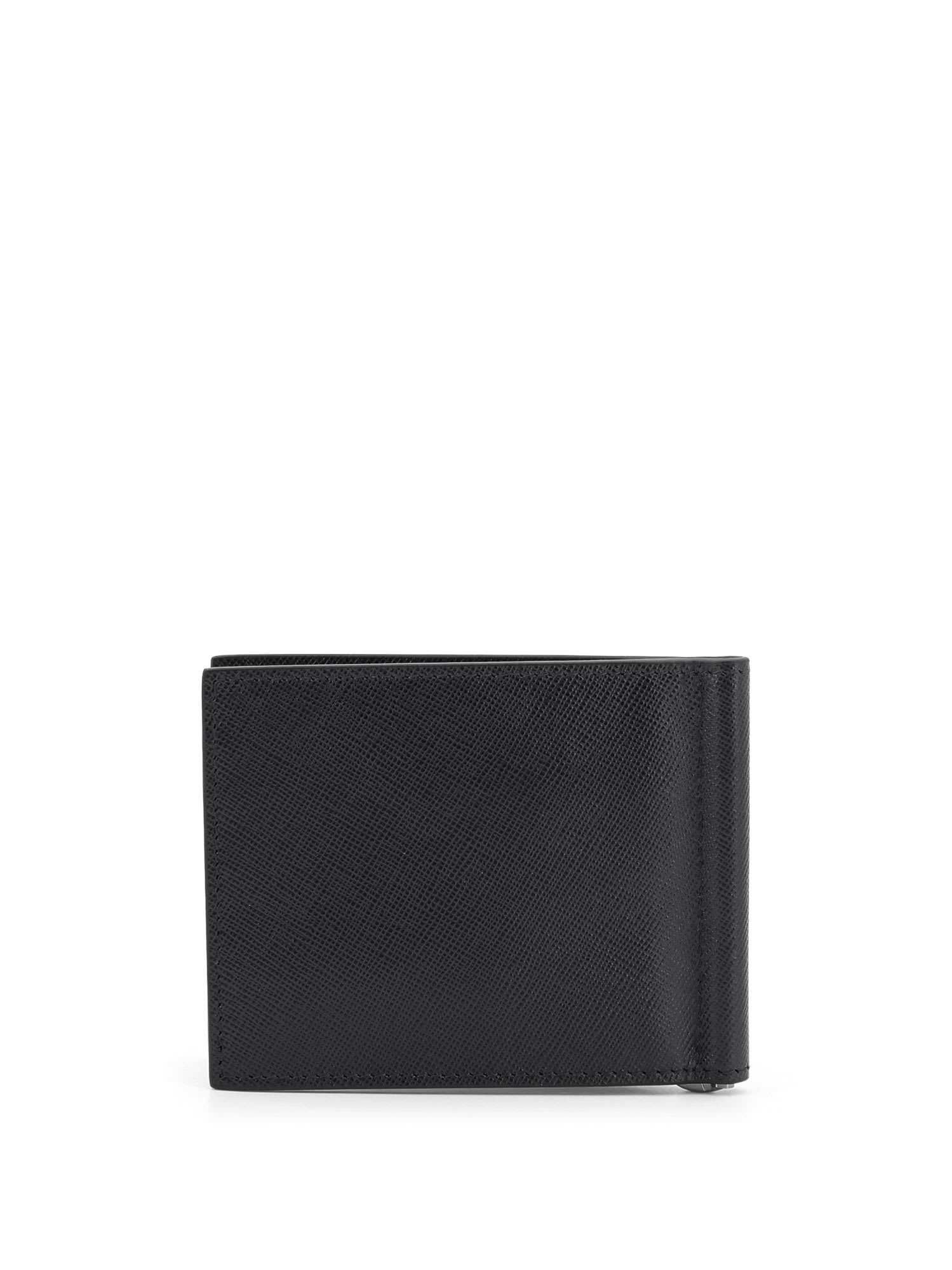 Kiton Logo-lettering Leather Wallet In Black
