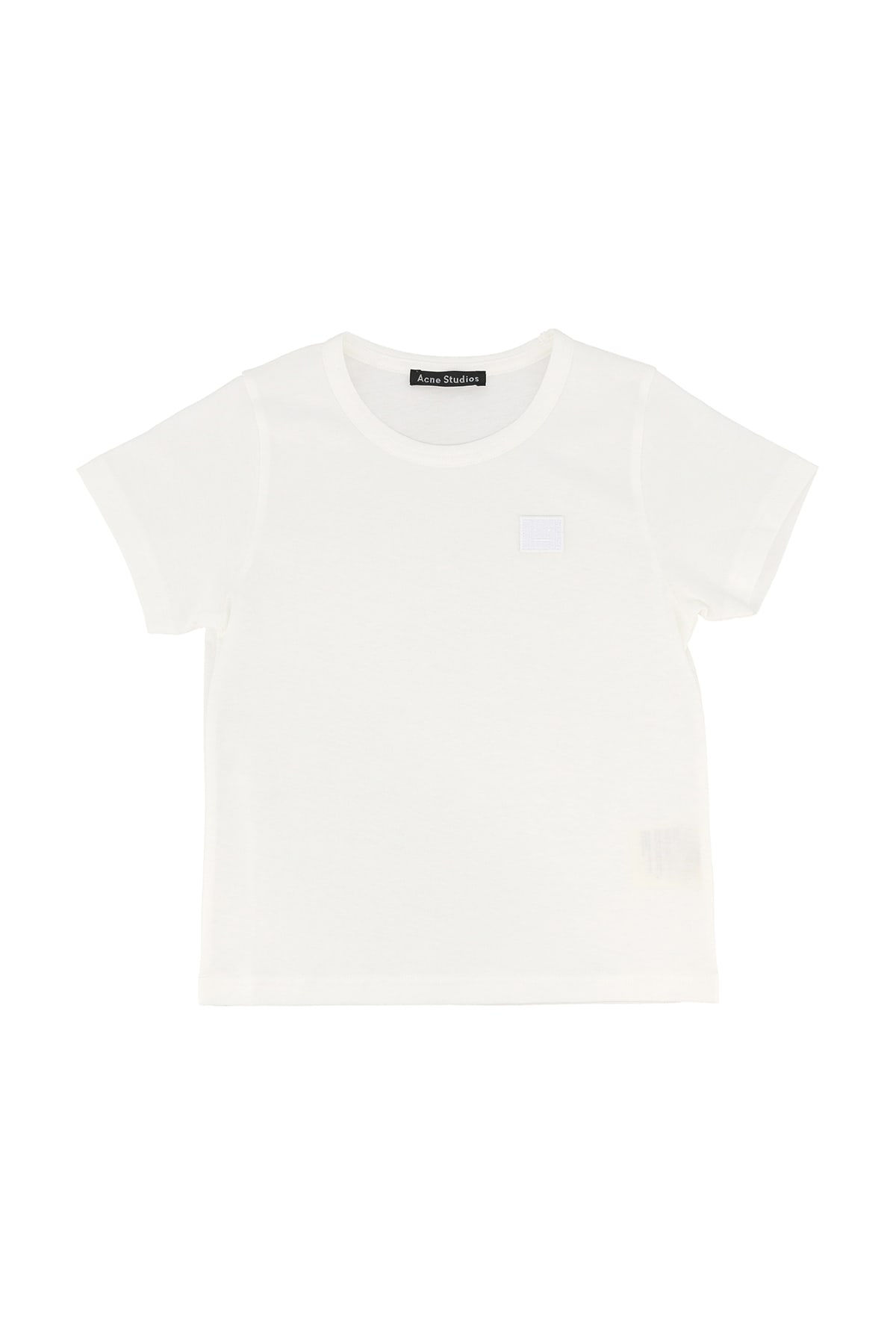 Acne Studios Kids' White T-shirt In Bianco