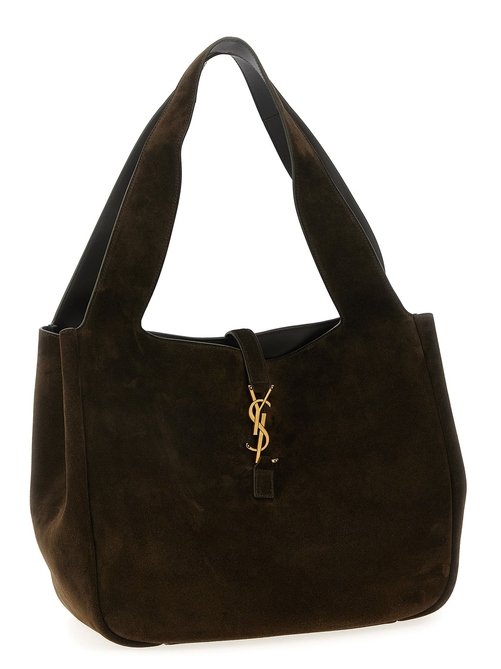 Saint Laurent 5 À 7 Bea Shoulder Bag In Brown