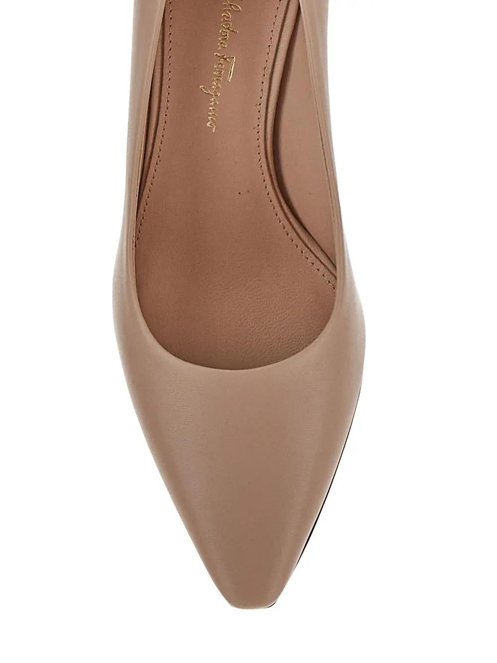 Shop Ferragamo Justina In Pink