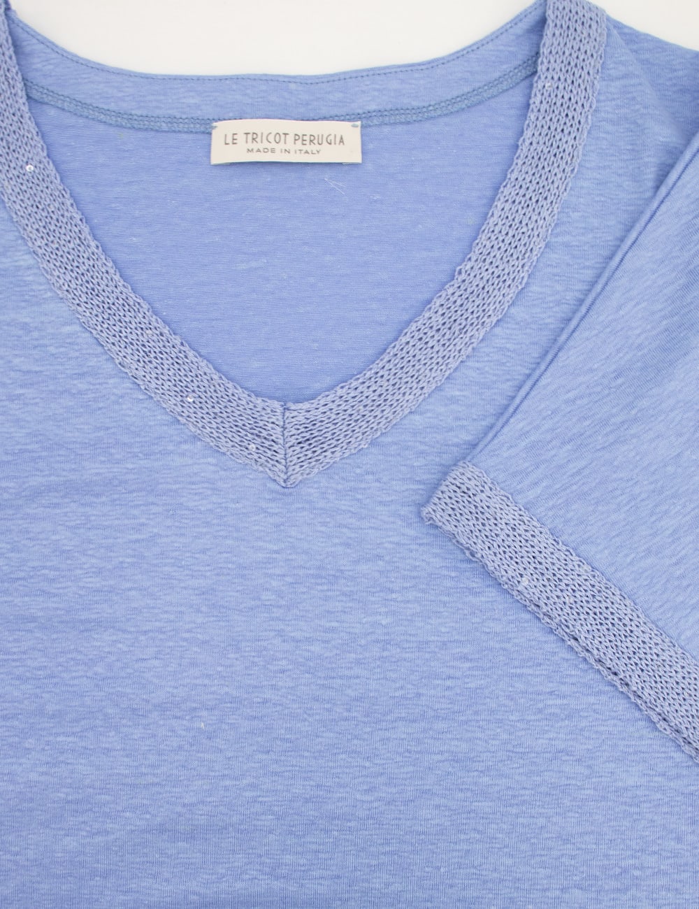 Shop Le Tricot Perugia T-shirt In Blue