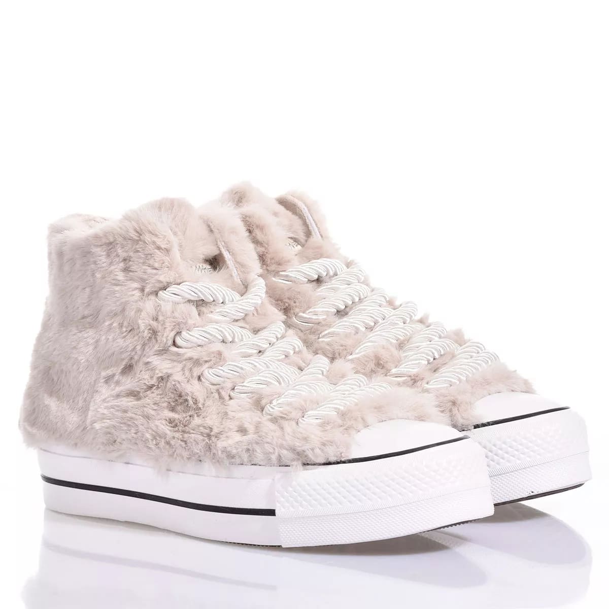 Shop Mimanera Converse Platform Fluffy Tap