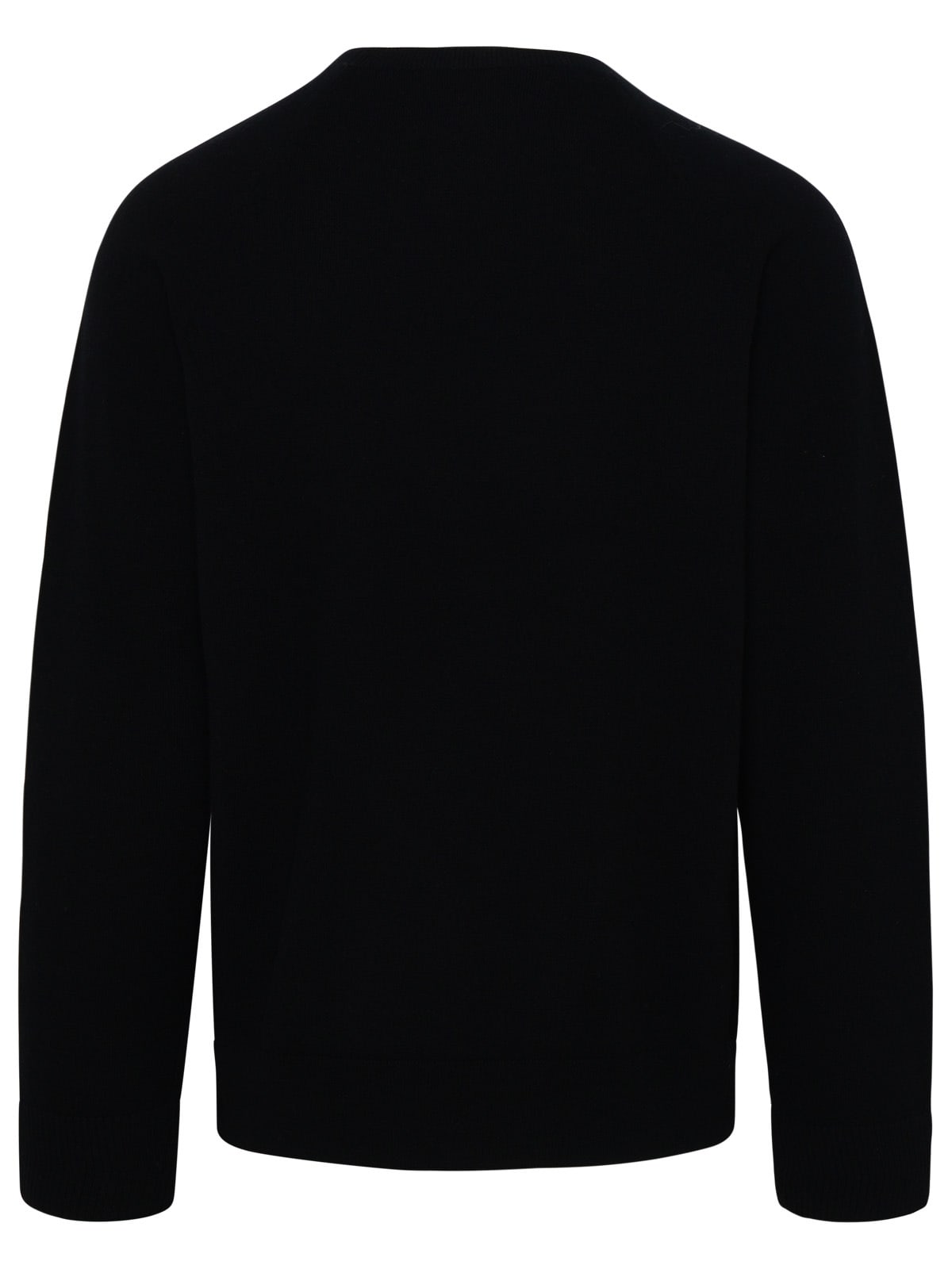 Shop Apc Black Elie Sweater In Virgin Wool