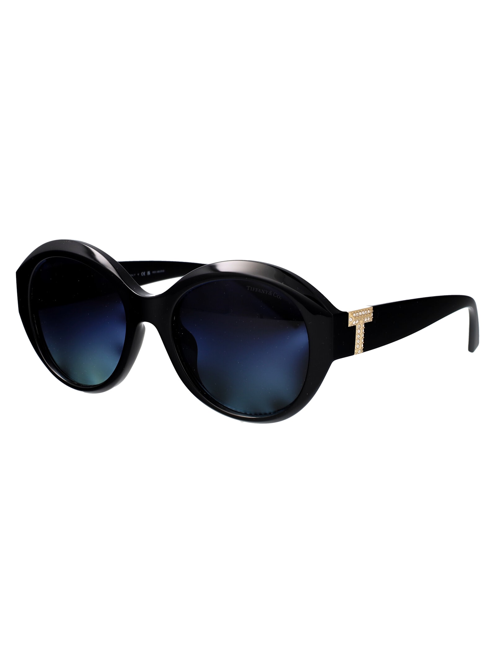 Shop Tiffany &amp; Co. 0tf4227bu Sunglasses In Black