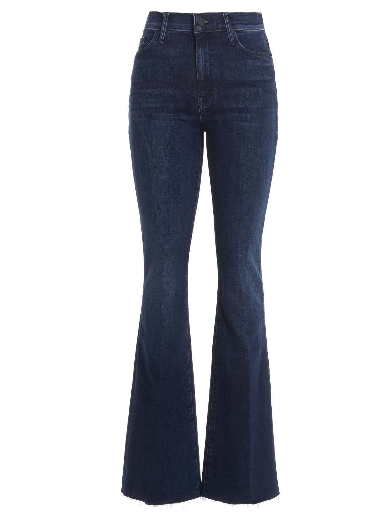 Mother - Weekender Fray Bootcut Jean In Hop On Hop Off In Blue