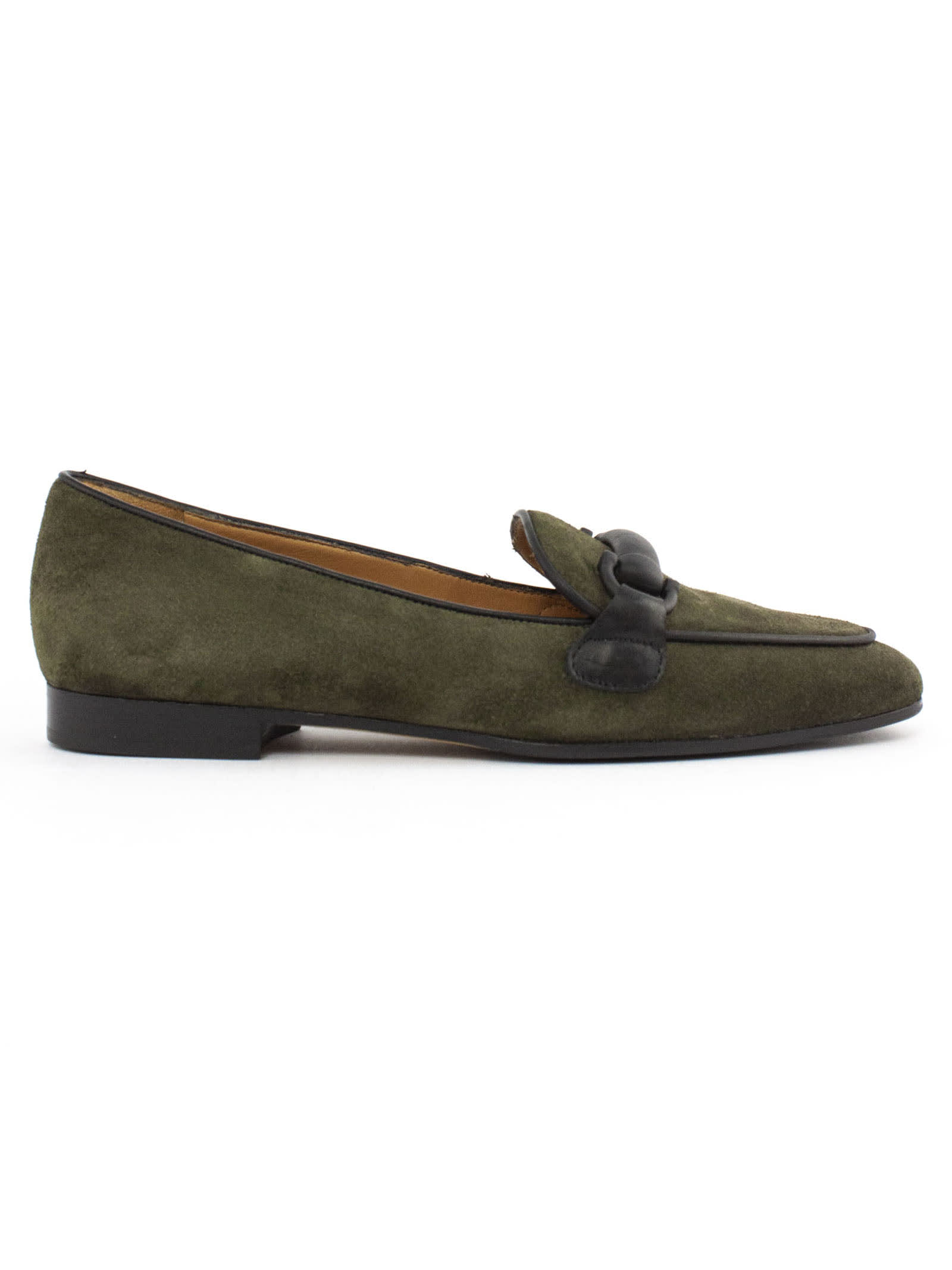 Roberto Festa Angie Green Suede Loafer