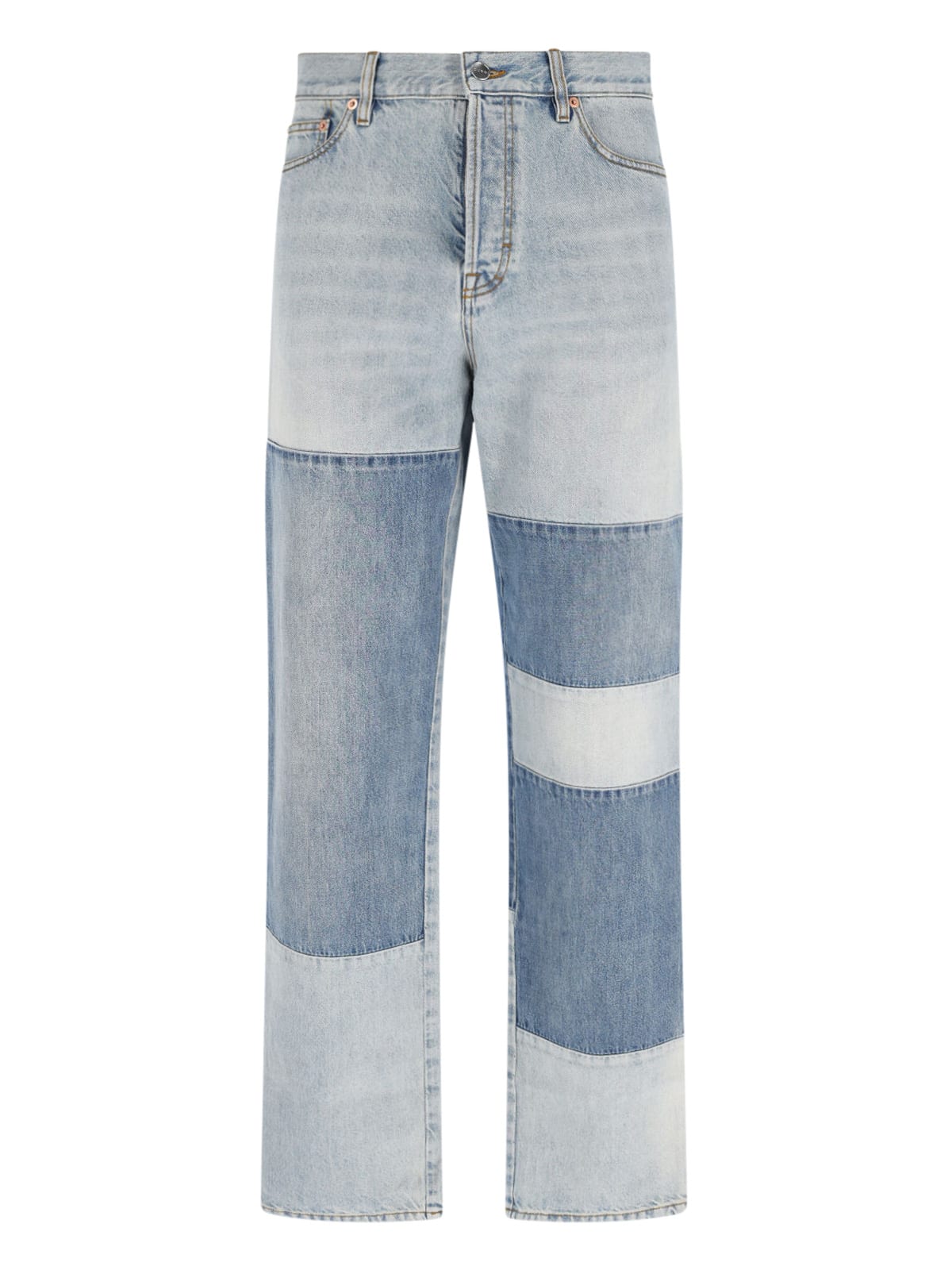 구찌 남성 패치워크 데님 진