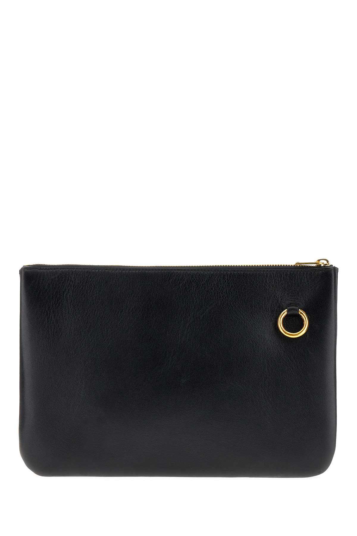 Shop Jil Sander Black Nappa Leather Crossbody Bag In 001