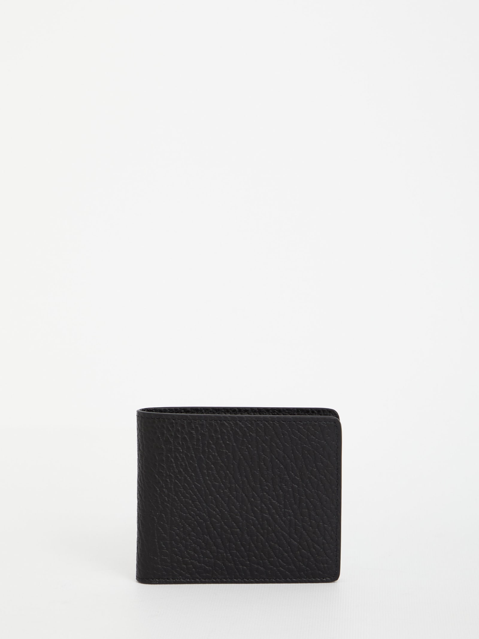 MAISON MARGIELA BLACK BI-FOLD WALLET 