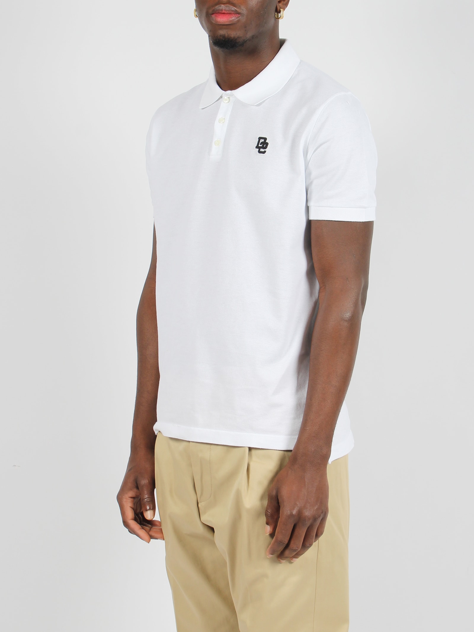 Shop Dsquared2 Tennis Fit Polo Shirt In White