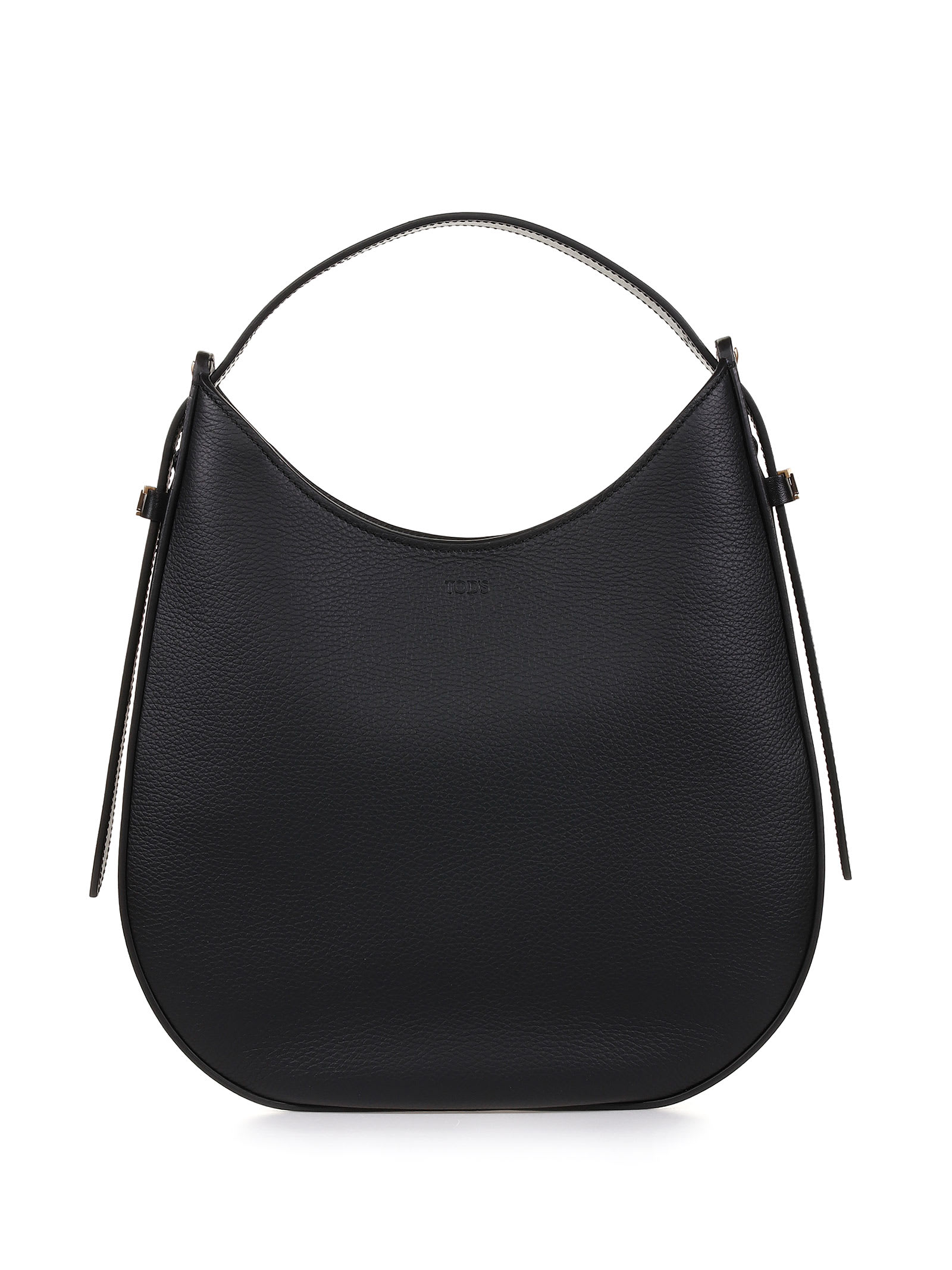 Tods Oboe Bag In Black Leather