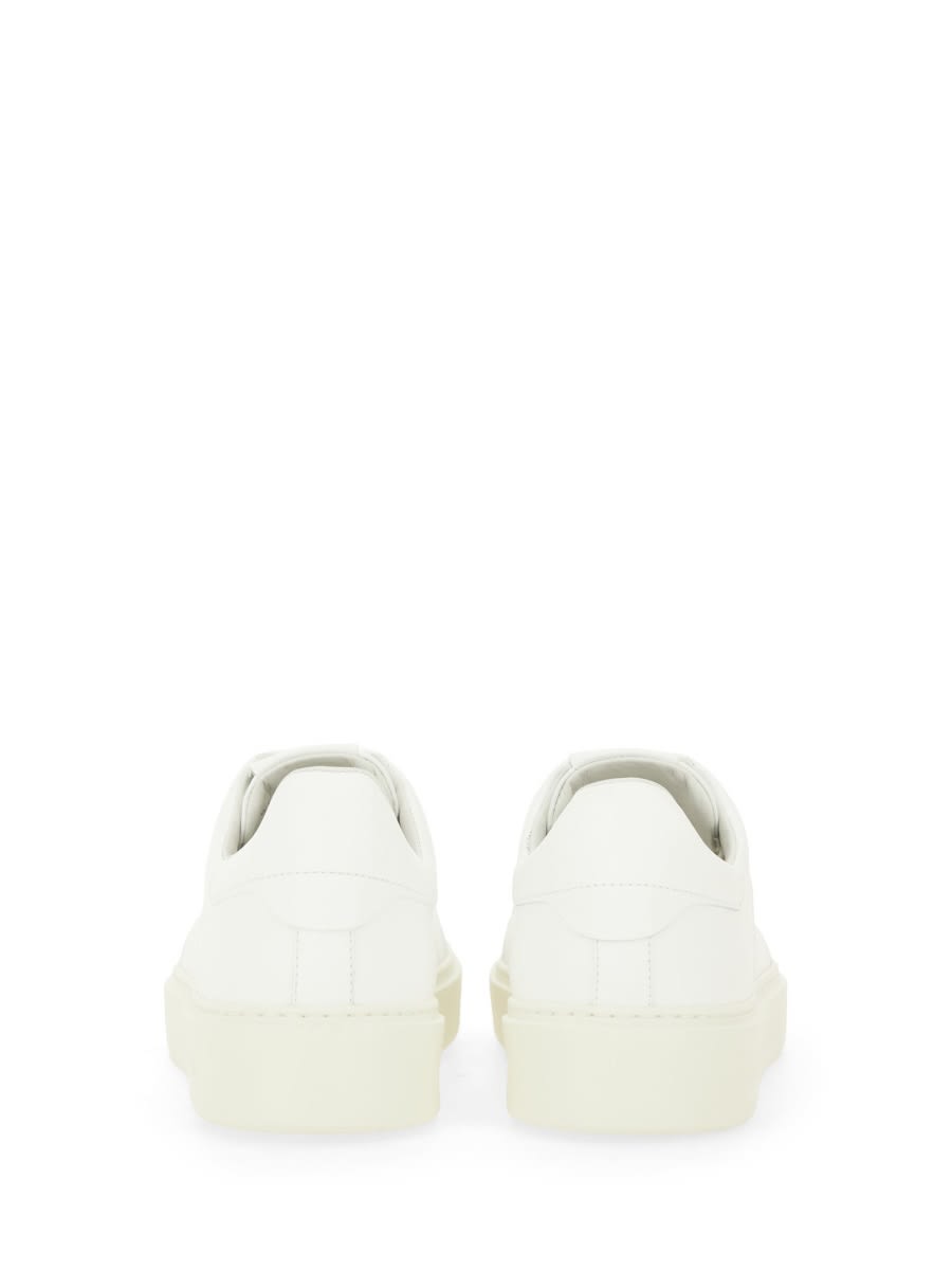 Woolrich Arrow Leather Sneakers In White