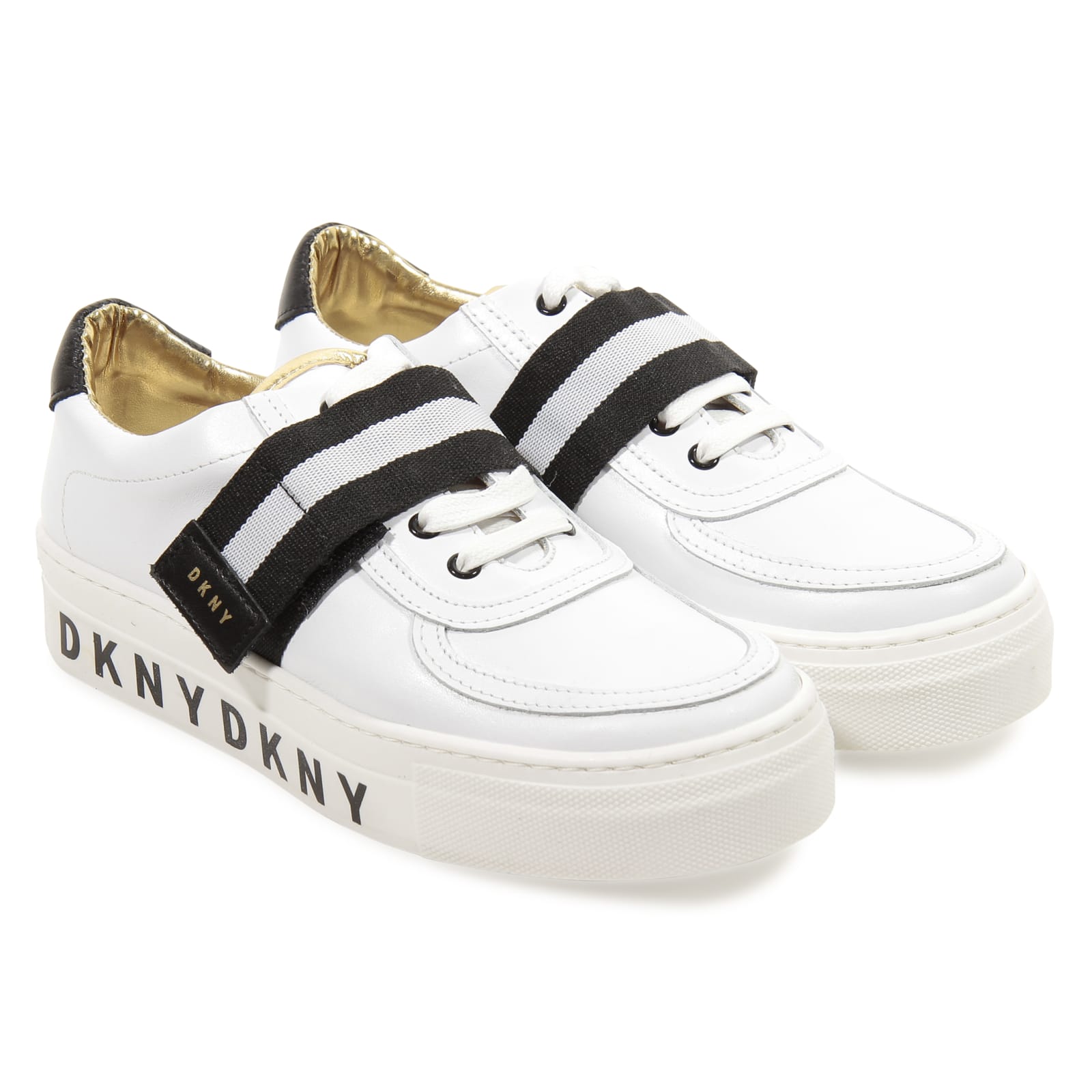 dkny shoes white