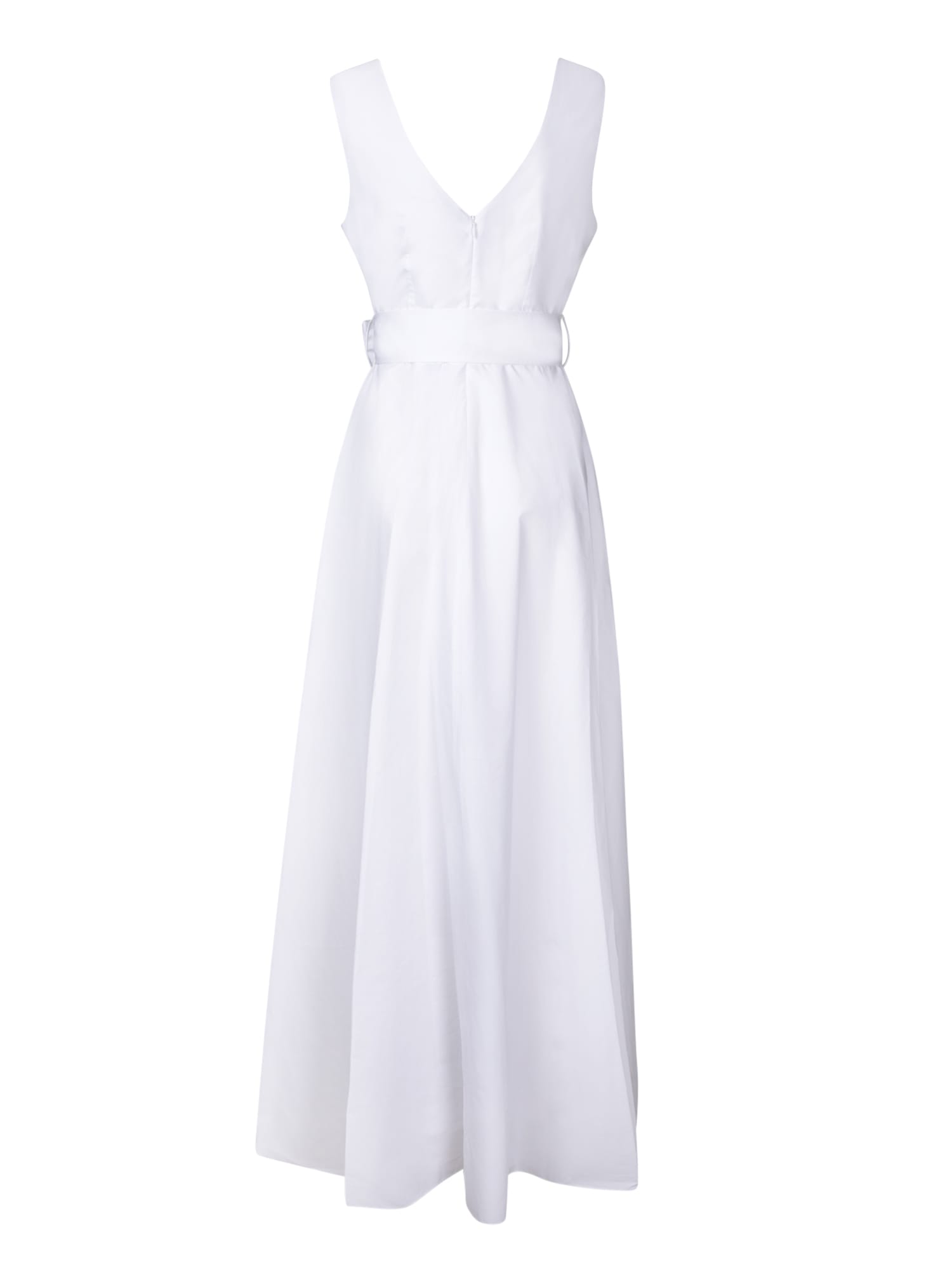 Shop P.a.r.o.s.h Long Cotton White Dress