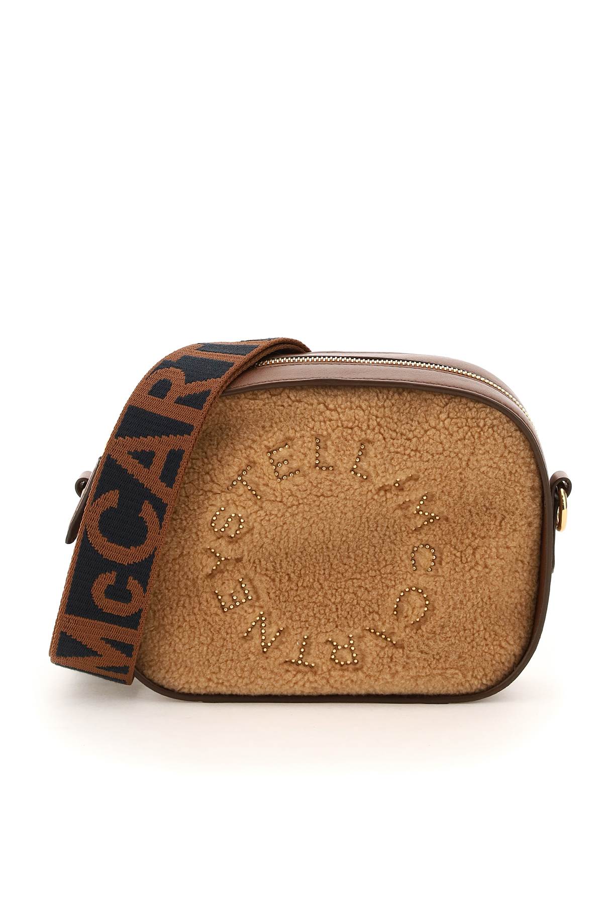Stella McCartney Faux Shearling Camera Bag