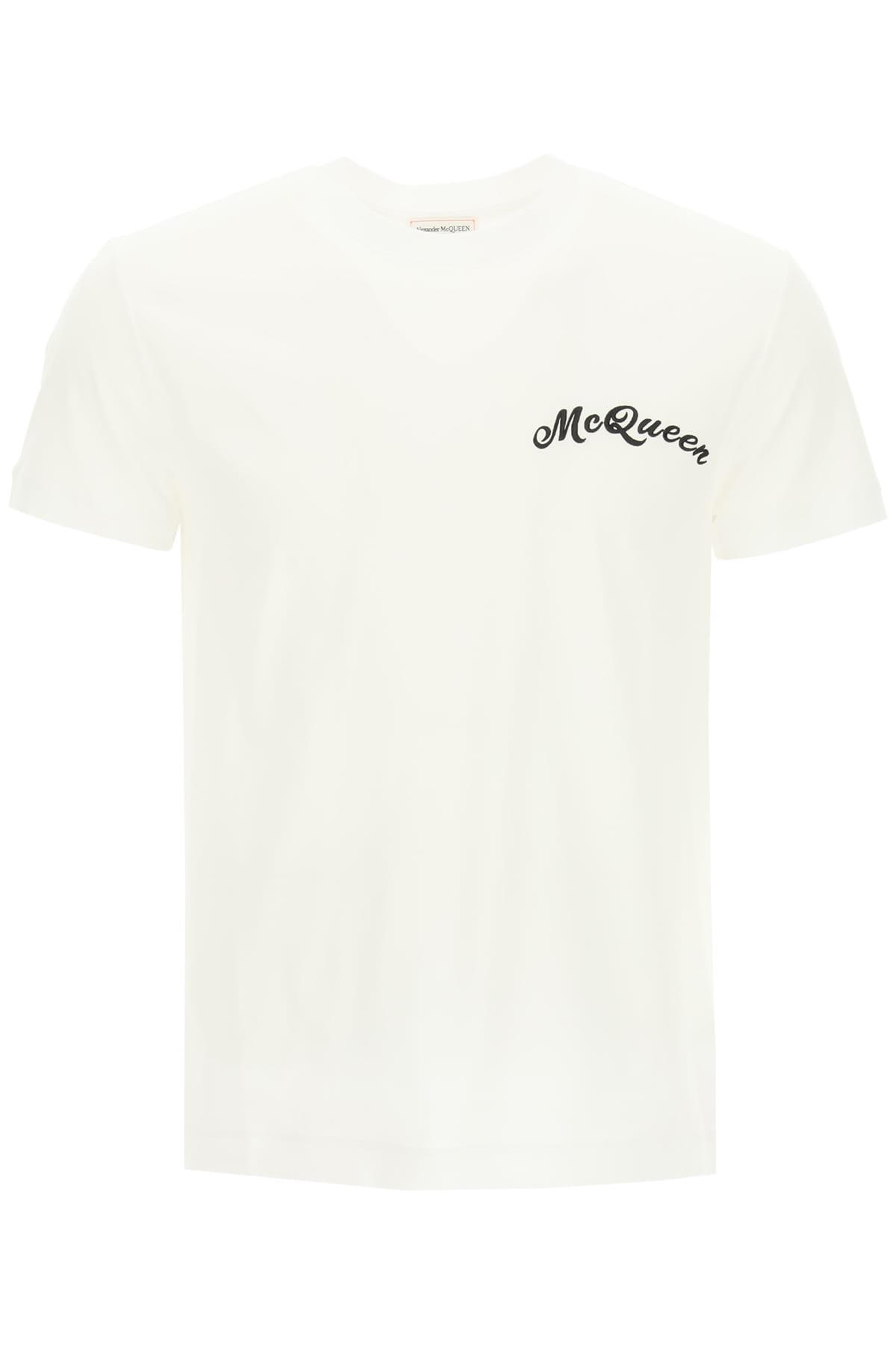 Alexander McQueen Logo Embroidery T-shirt