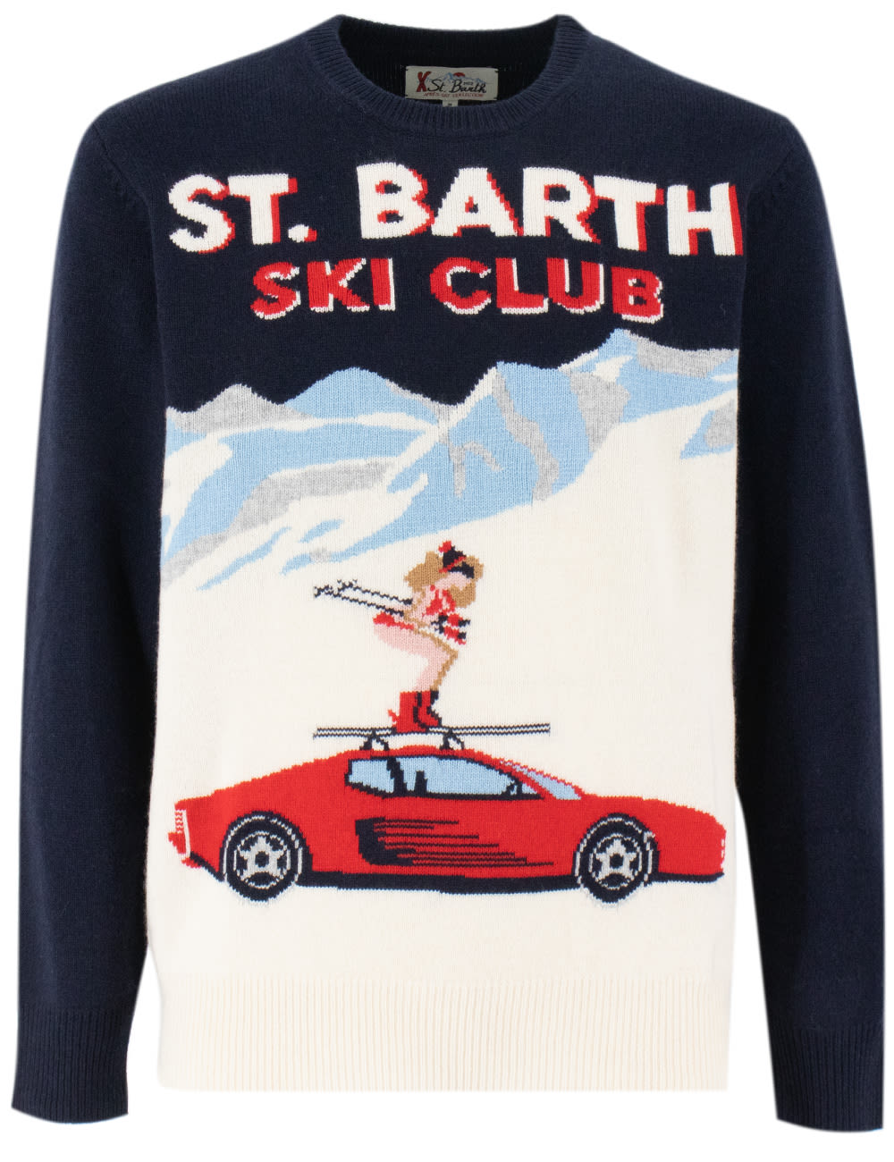 Shop Mc2 Saint Barth Jumper In Sexy Ski 61