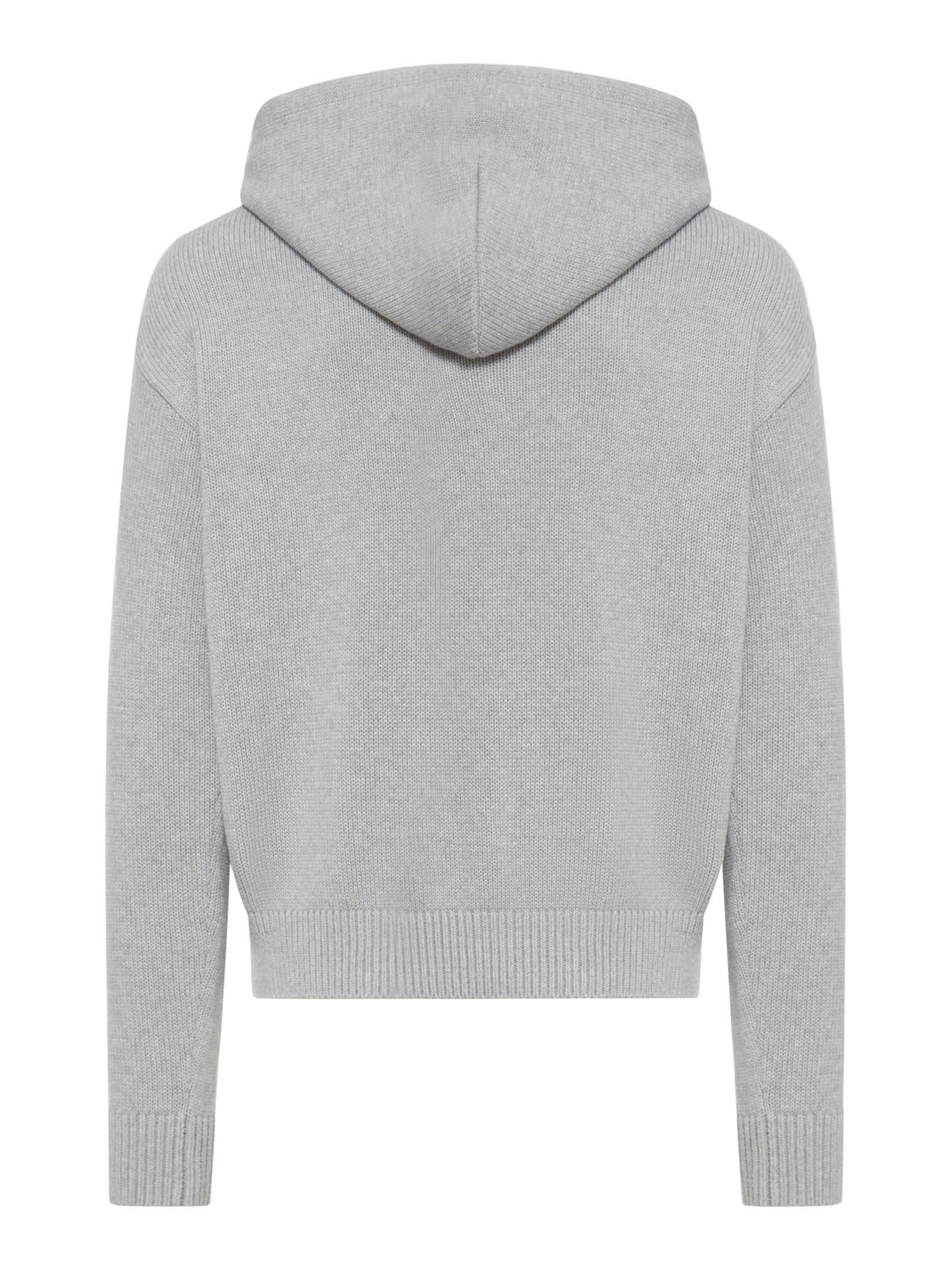 Shop Amiri Bones Hoodie In Grey