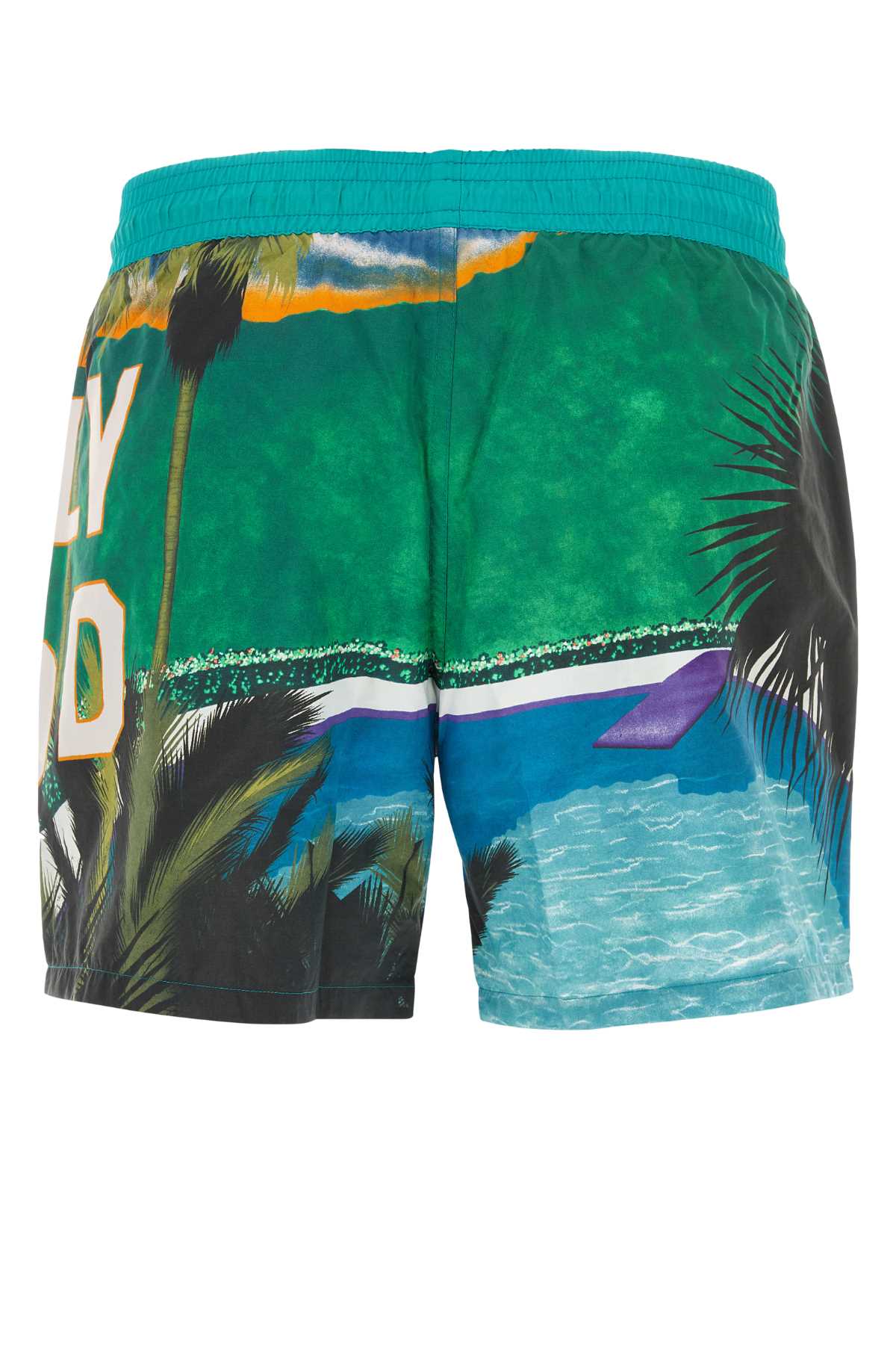Shop Etro Printed Nylon Swimming Shorts In Multicolor