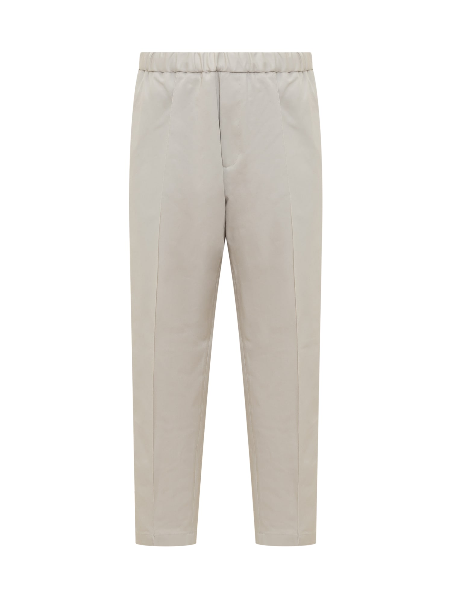 Shop Jil Sander Trousers In Bianco