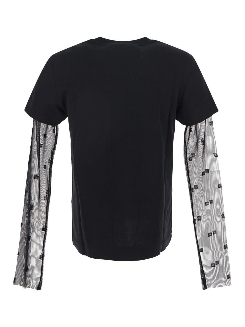 Shop Givenchy Cotton T-shirt In Nero