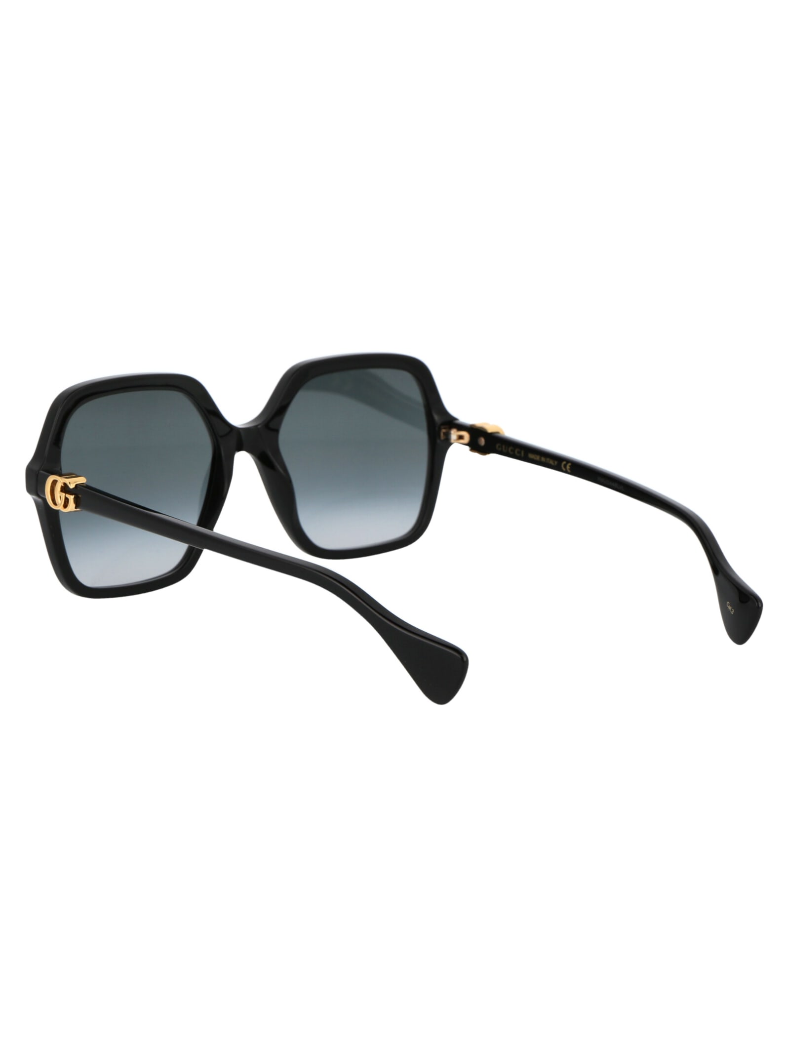 Shop Gucci Gg1072s Sunglasses In 001 Black Black Grey
