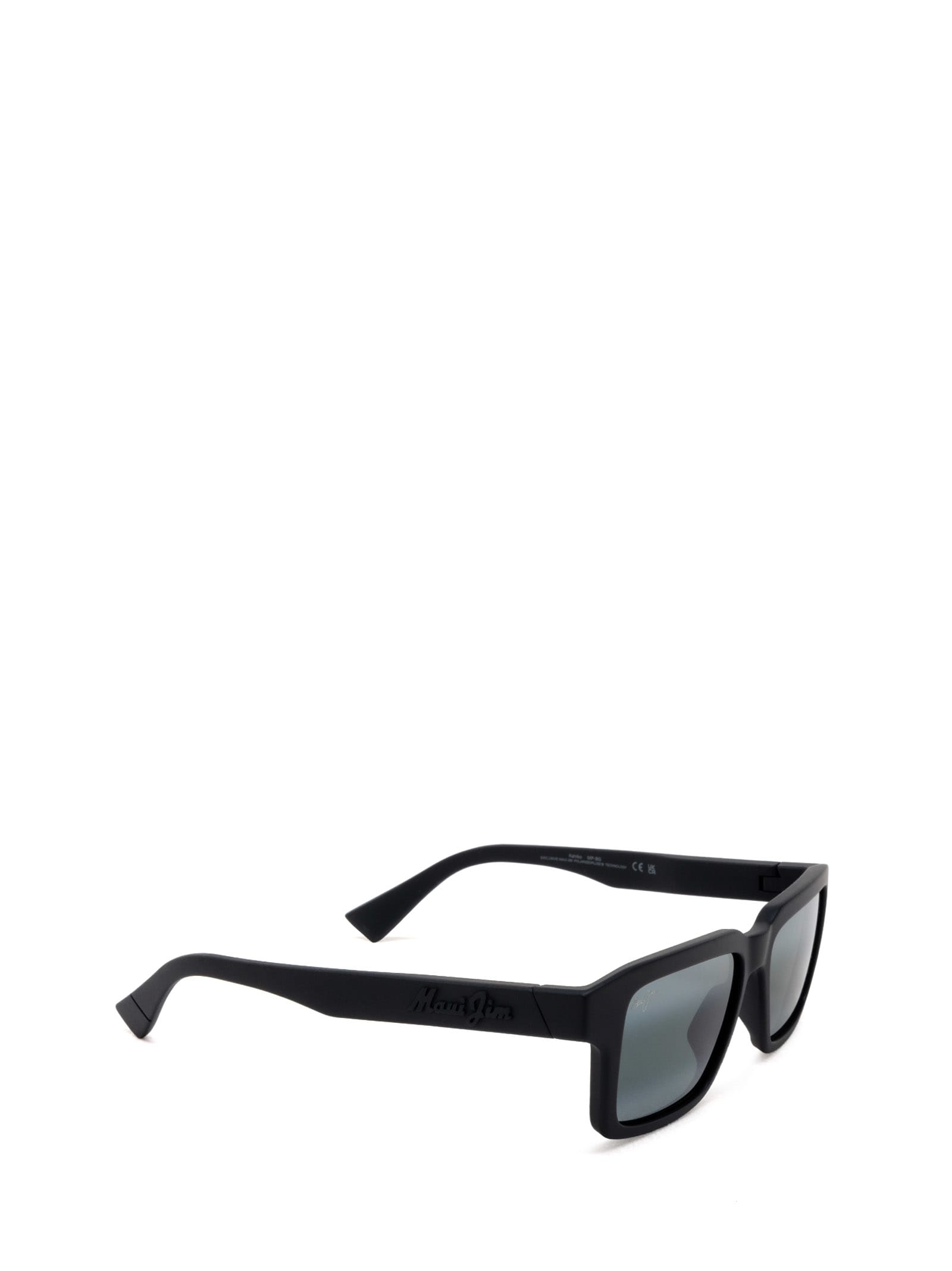 Shop Maui Jim Mj635 Matte Black Sunglasses