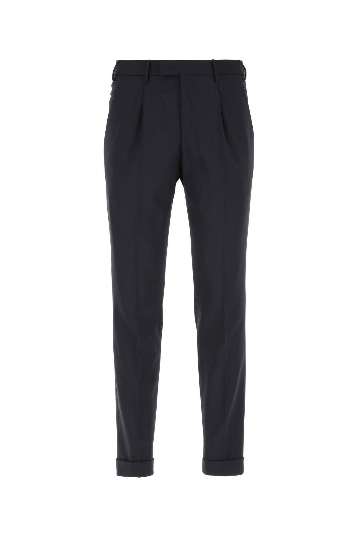 Pt Torino Wool Trousers In Non Definito